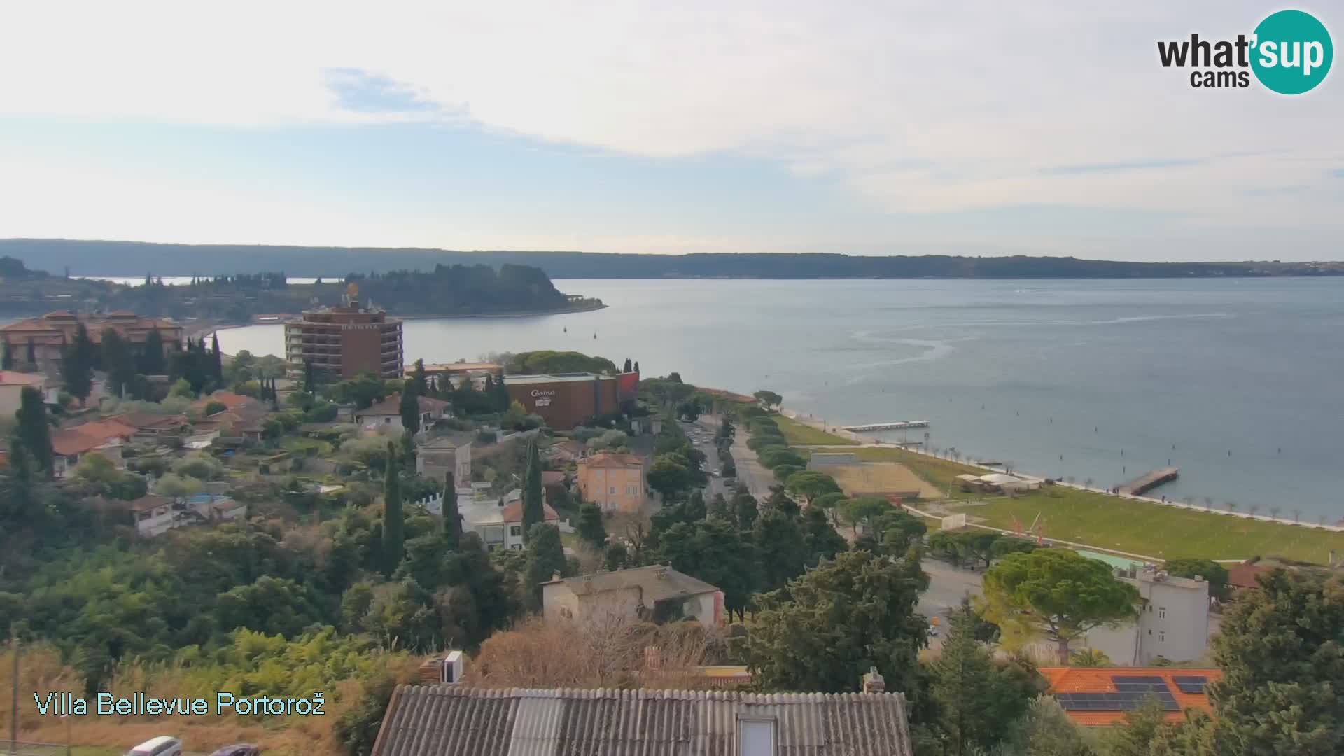 Live Cam Portorož – Panorama Villa Bellevue