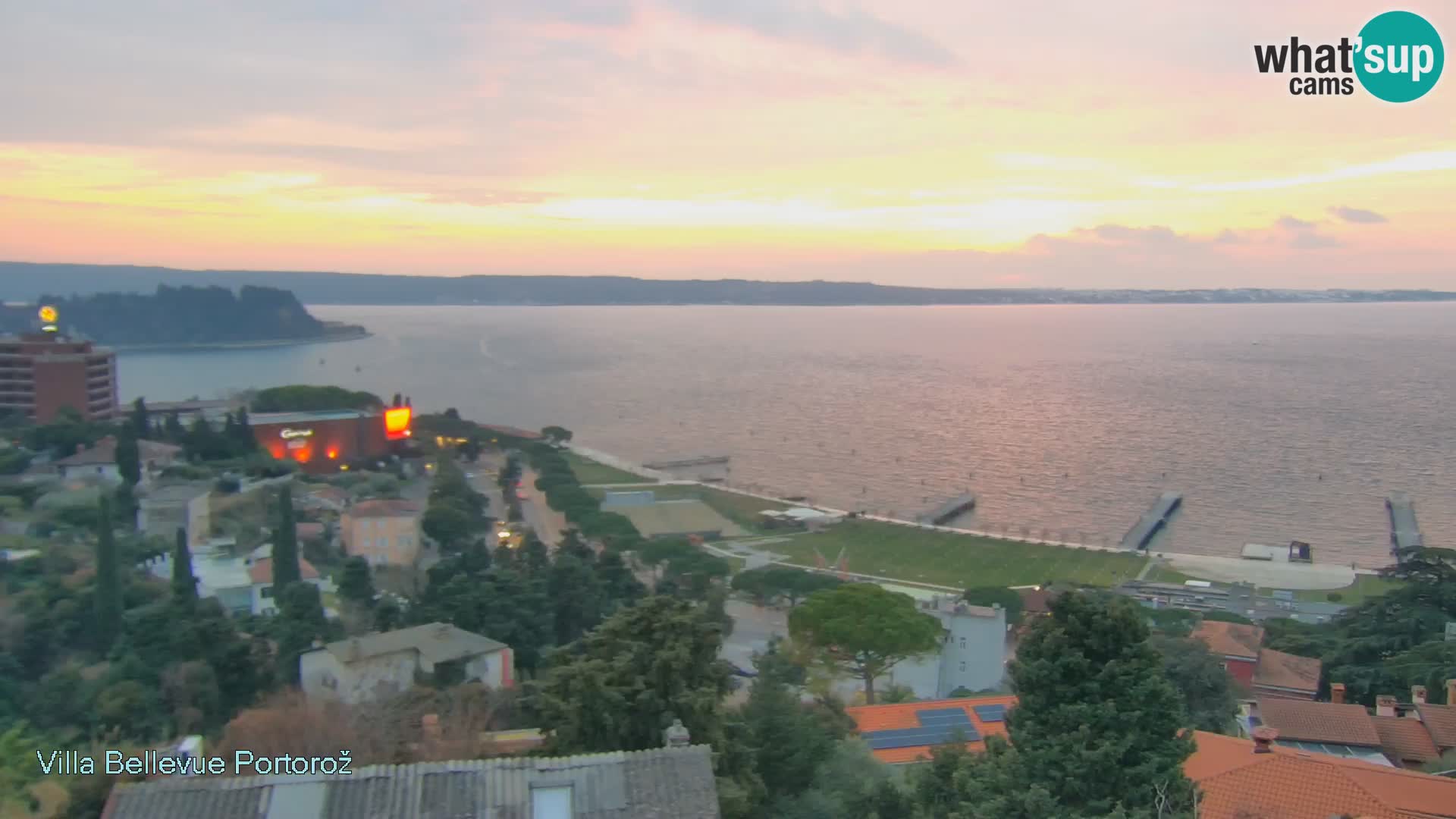 Live Cam Portorož – Panorama Villa Bellevue
