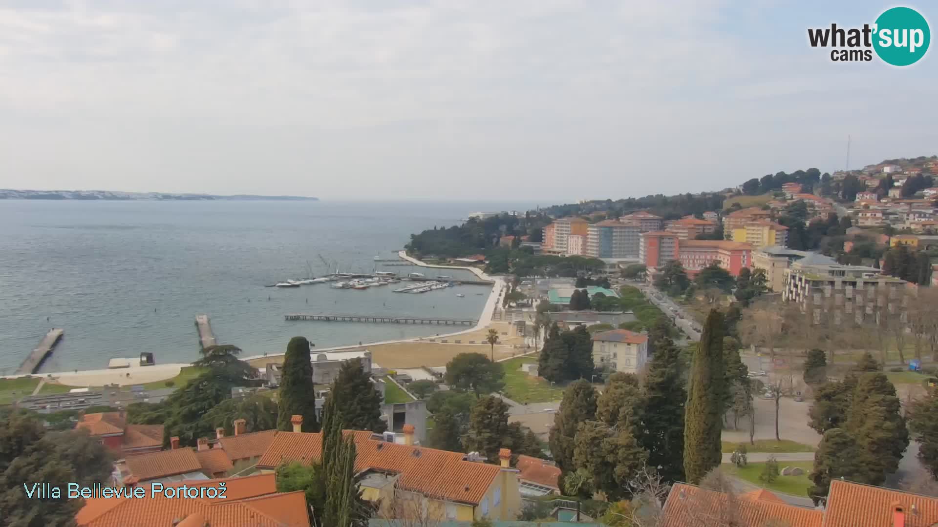Live Cam Portorož – Panorama Villa Bellevue