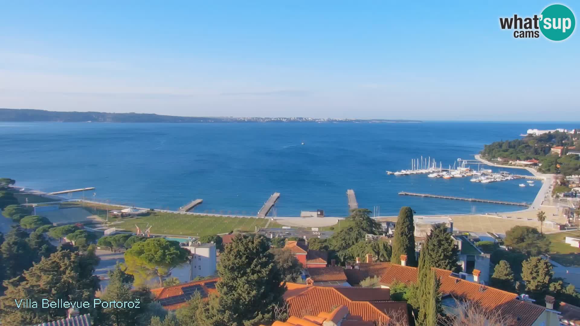 Live Cam Portorož – Panorama Villa Bellevue