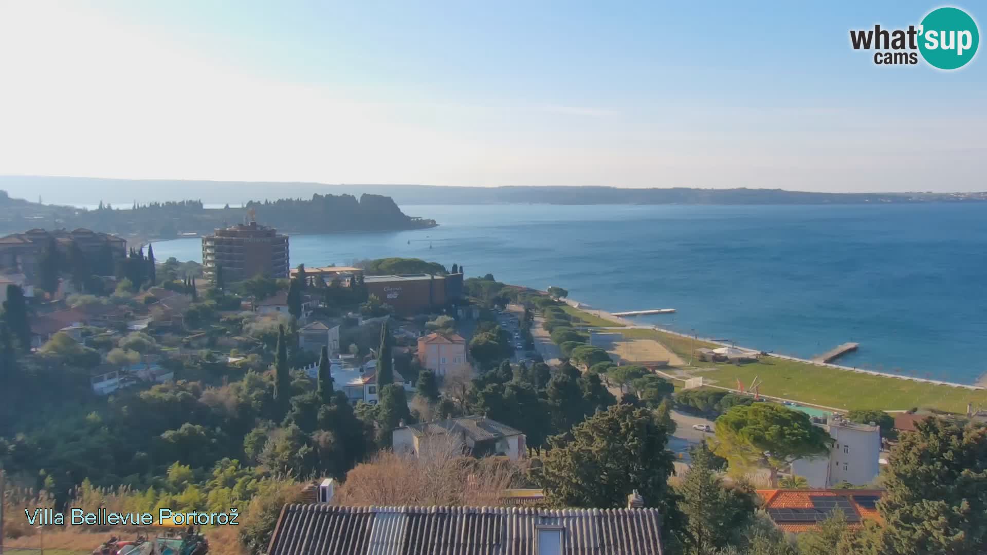Live Cam Portorož – Panorama Villa Bellevue
