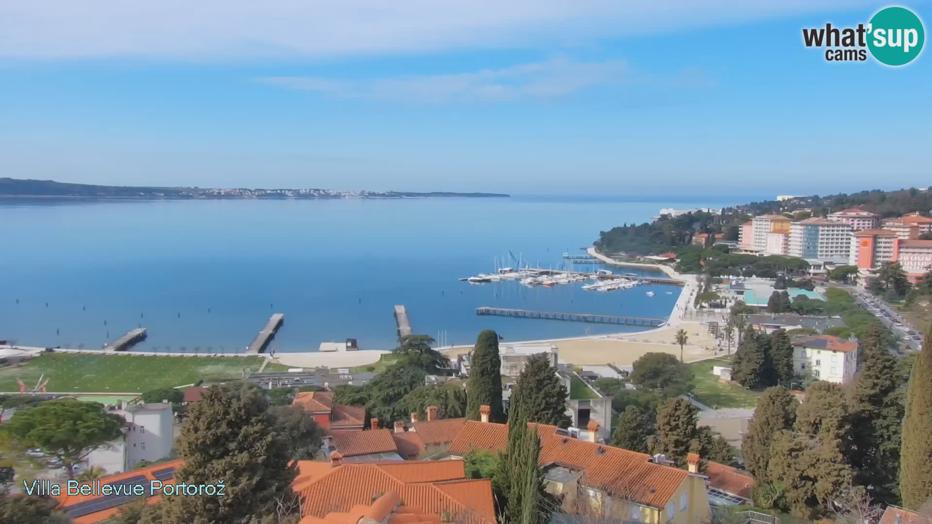 Live Cam Portorož – Panorama Villa Bellevue