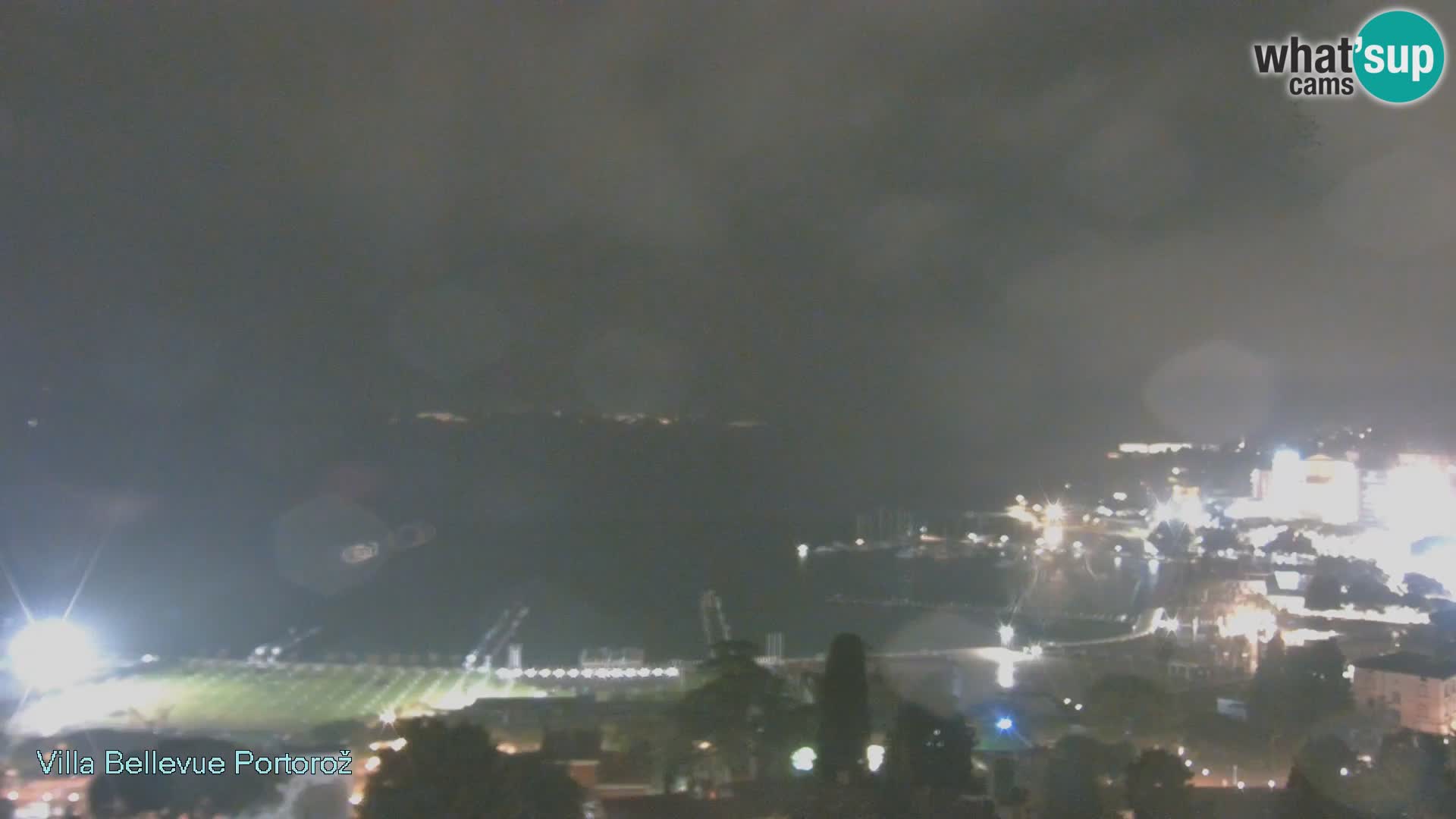 Portorož camera en vivo – Panorama Villa Bellevue