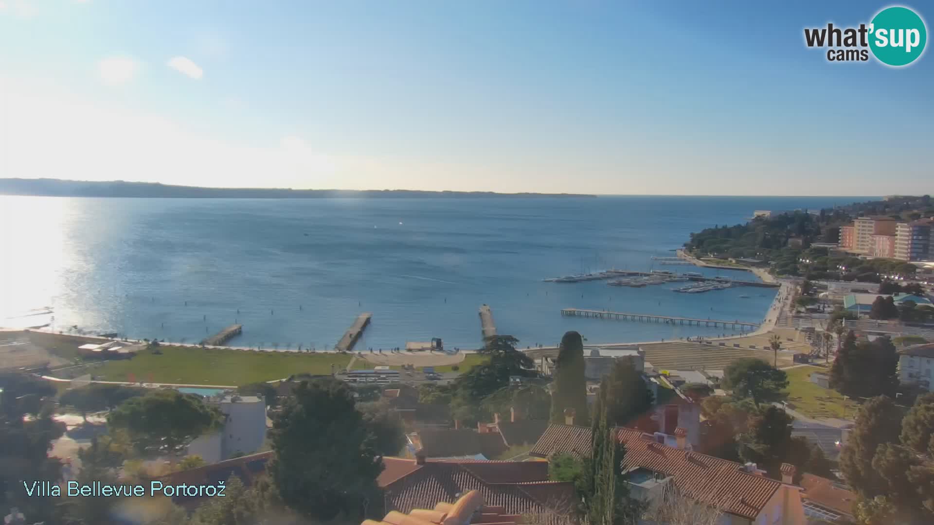 Live Cam Portorož – Panorama Villa Bellevue