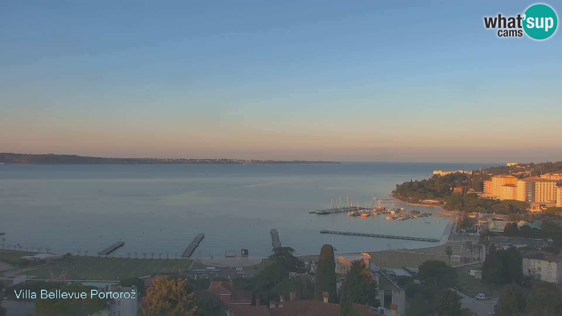 Webcam Portorož – Panorama Villa Bellevue