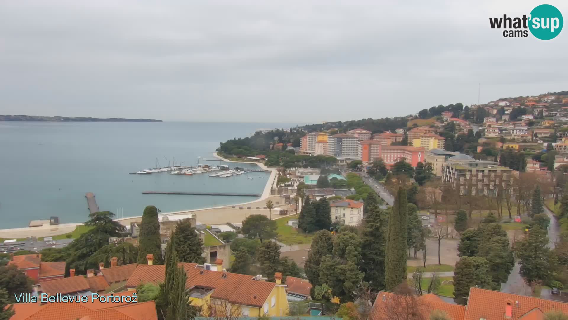 Live Cam Portorož – Panorama Villa Bellevue