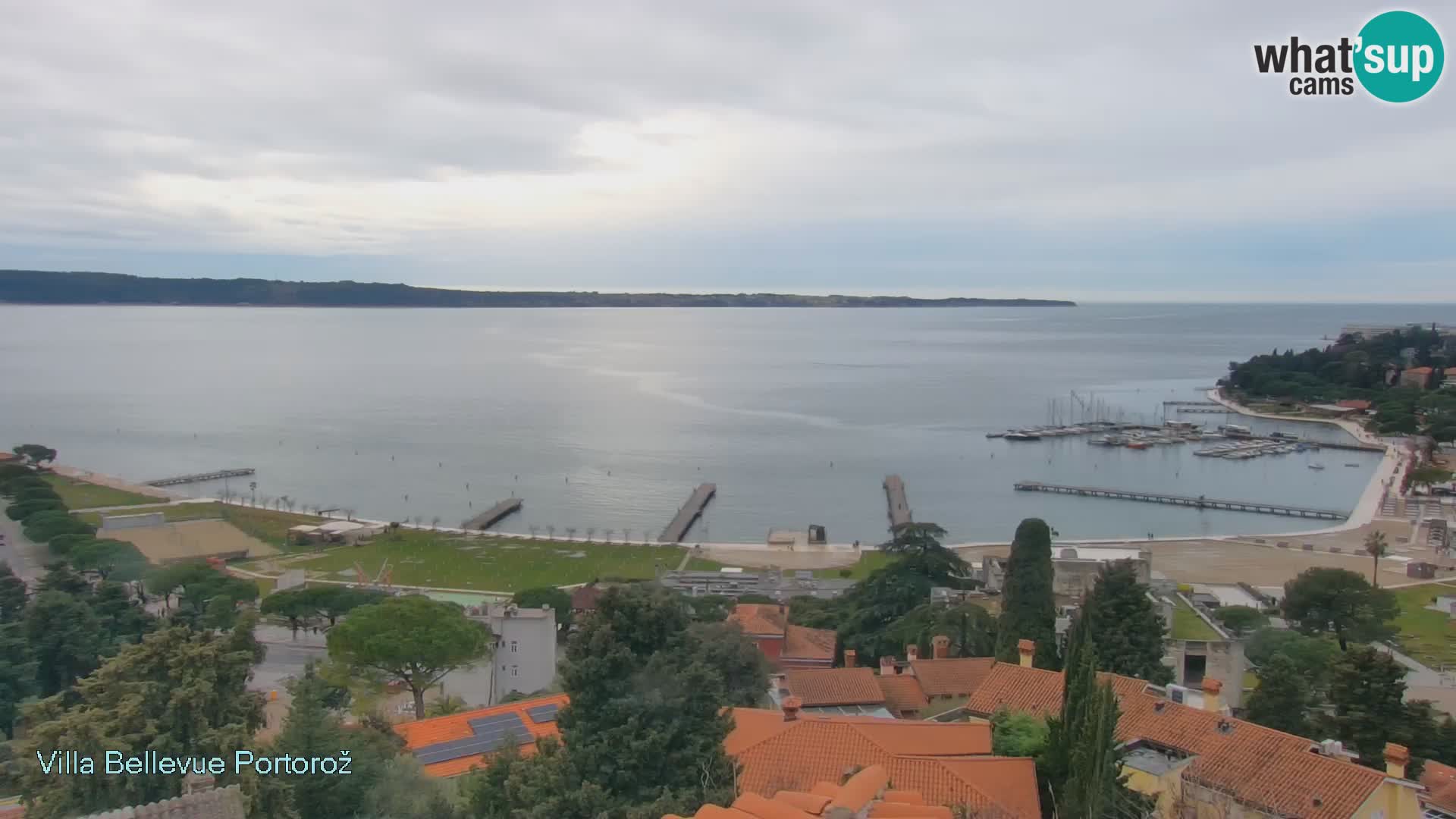 Webcam Portorož – Panorama Villa Bellevue