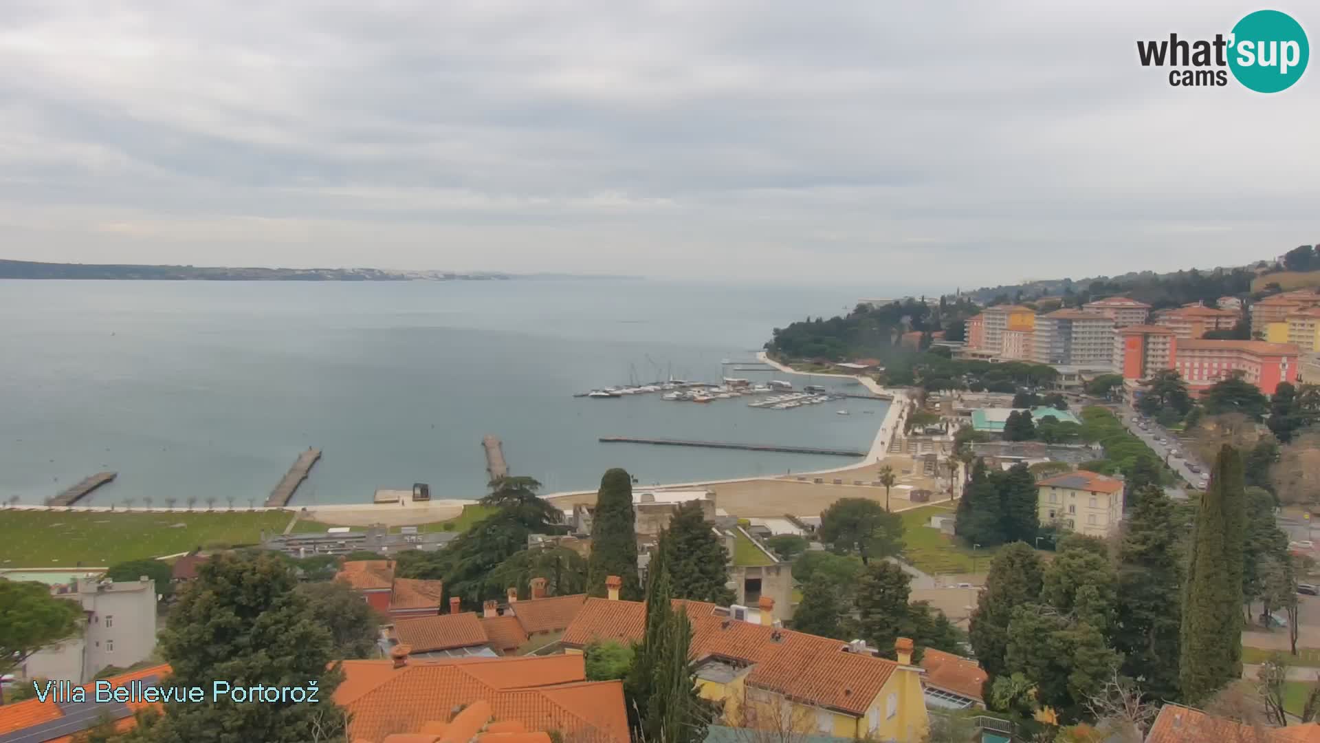 Webcam Portorož – Panorama Villa Bellevue