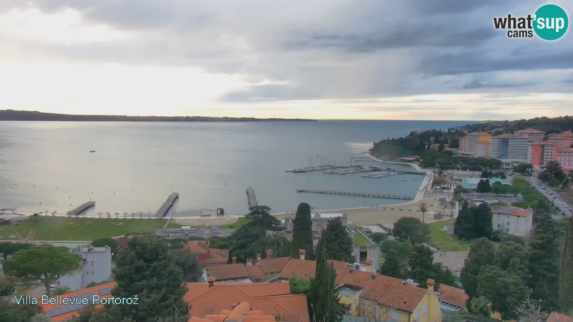 Live Cam Portorož – Panorama Villa Bellevue