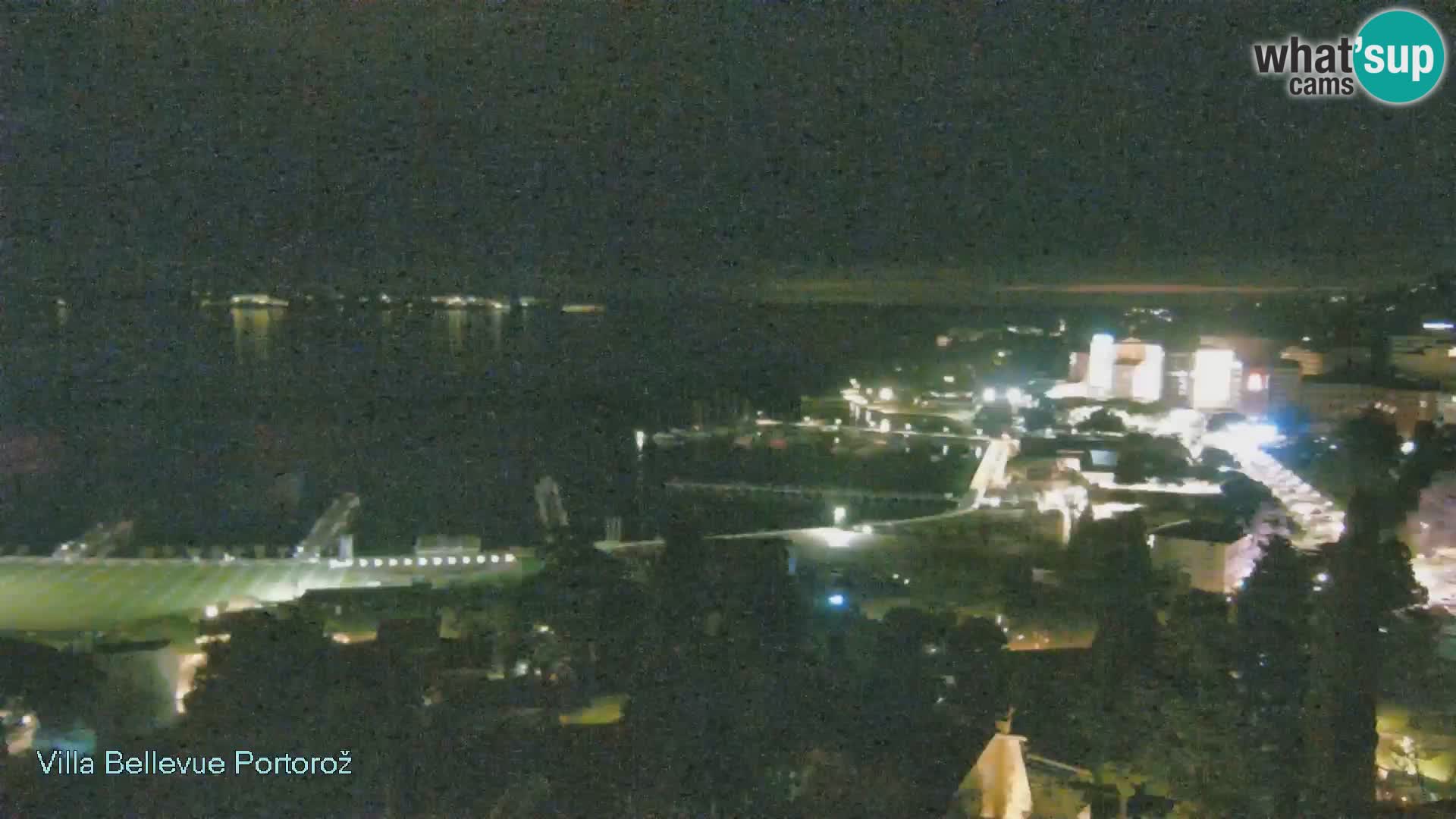 Portorož camera en vivo – Panorama Villa Bellevue