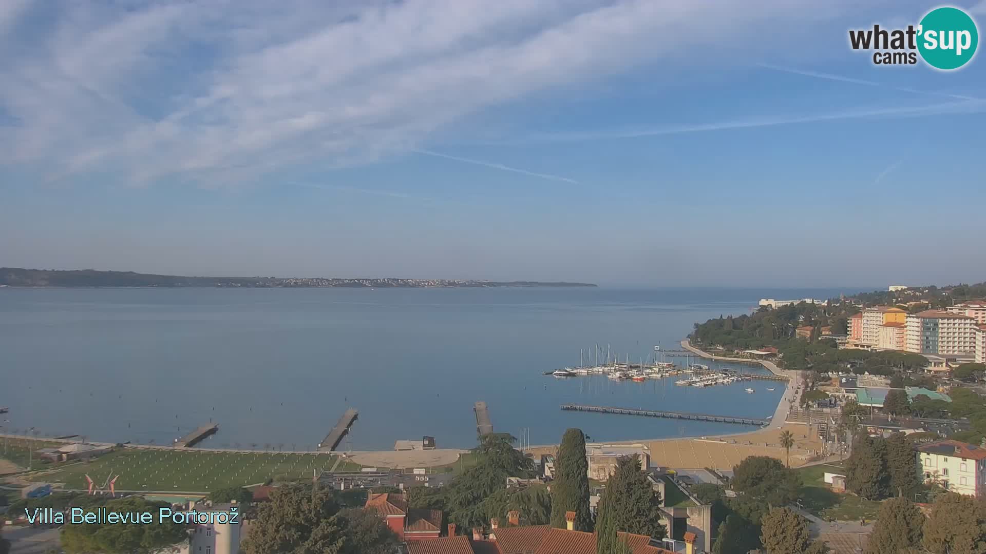 Live Cam Portorož – Panorama Villa Bellevue
