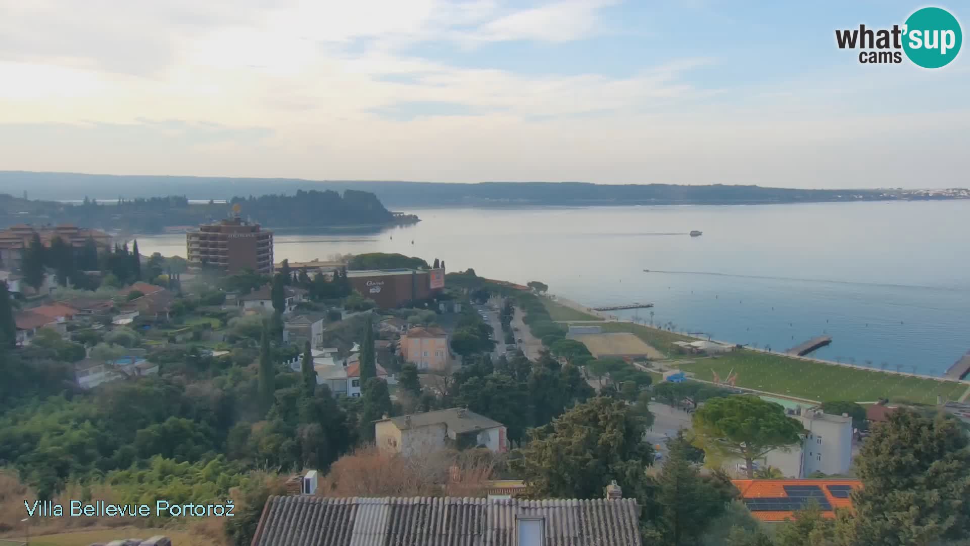 Live Cam Portorož – Panorama Villa Bellevue