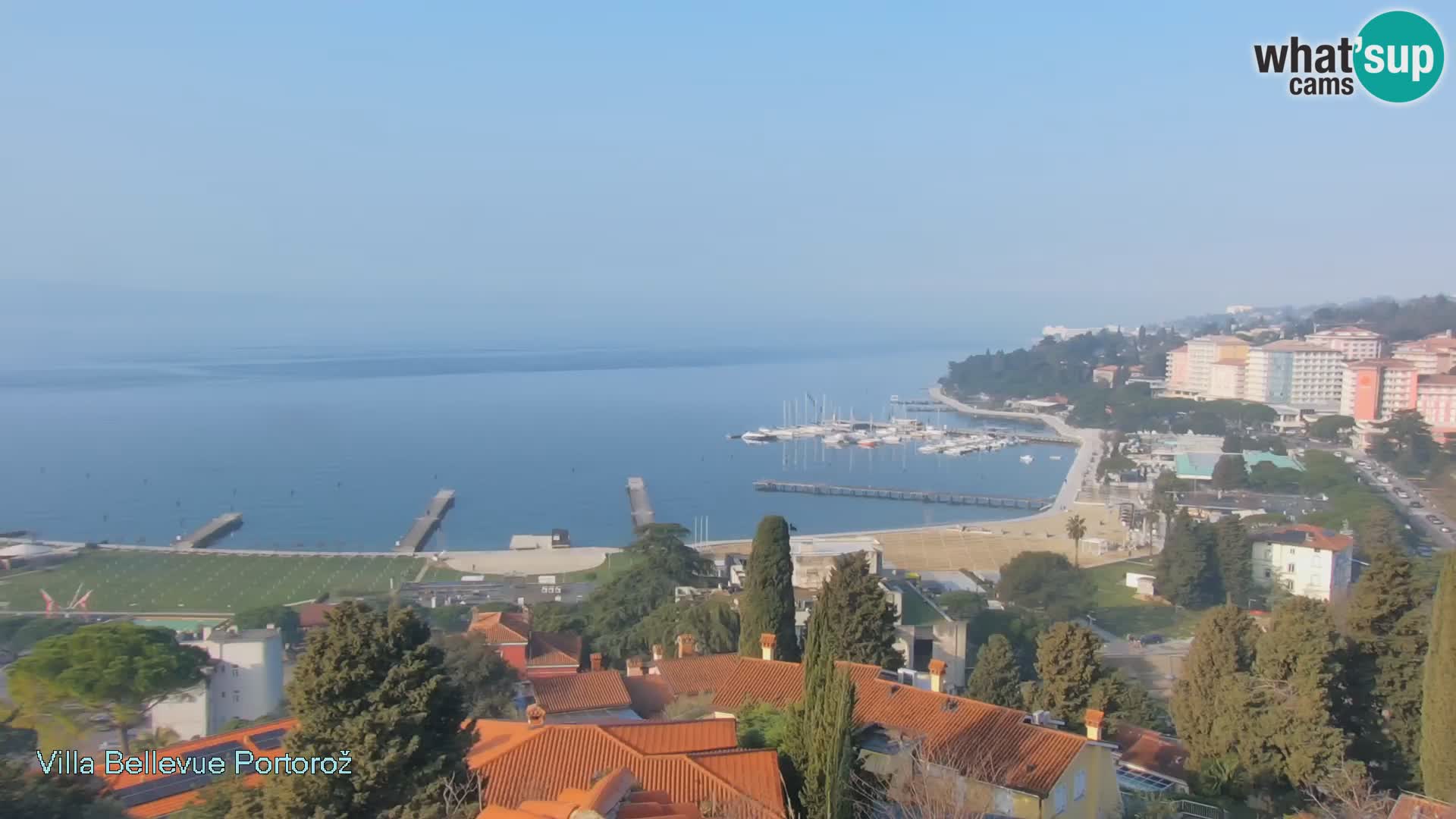 Webcam Portorož – Panorama Villa Bellevue