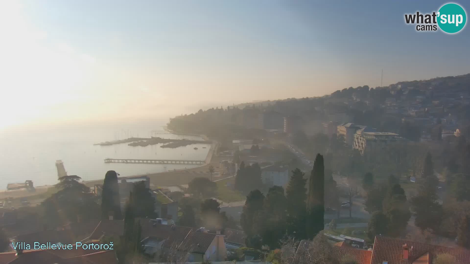 Live Cam Portorož – Panorama Villa Bellevue