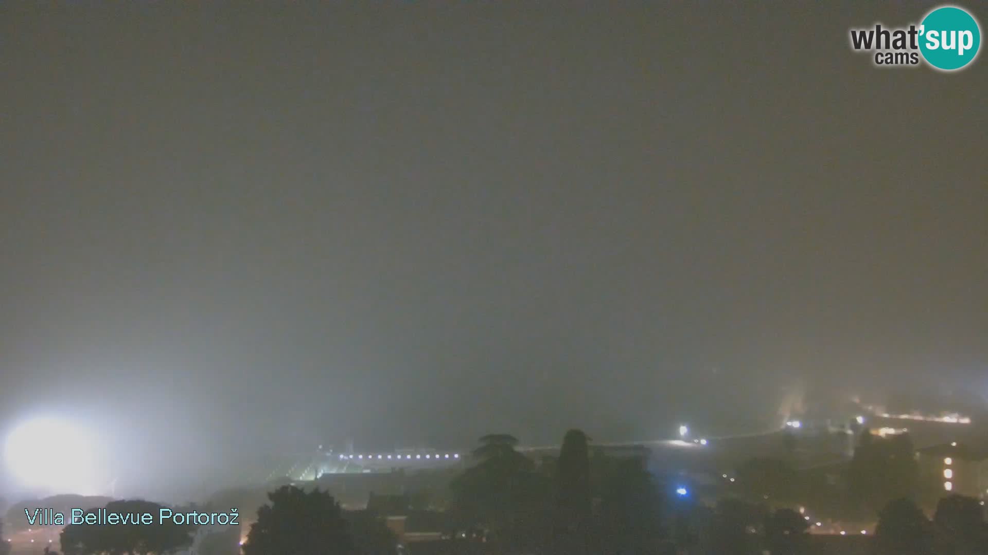 Portorož camera en vivo – Panorama Villa Bellevue