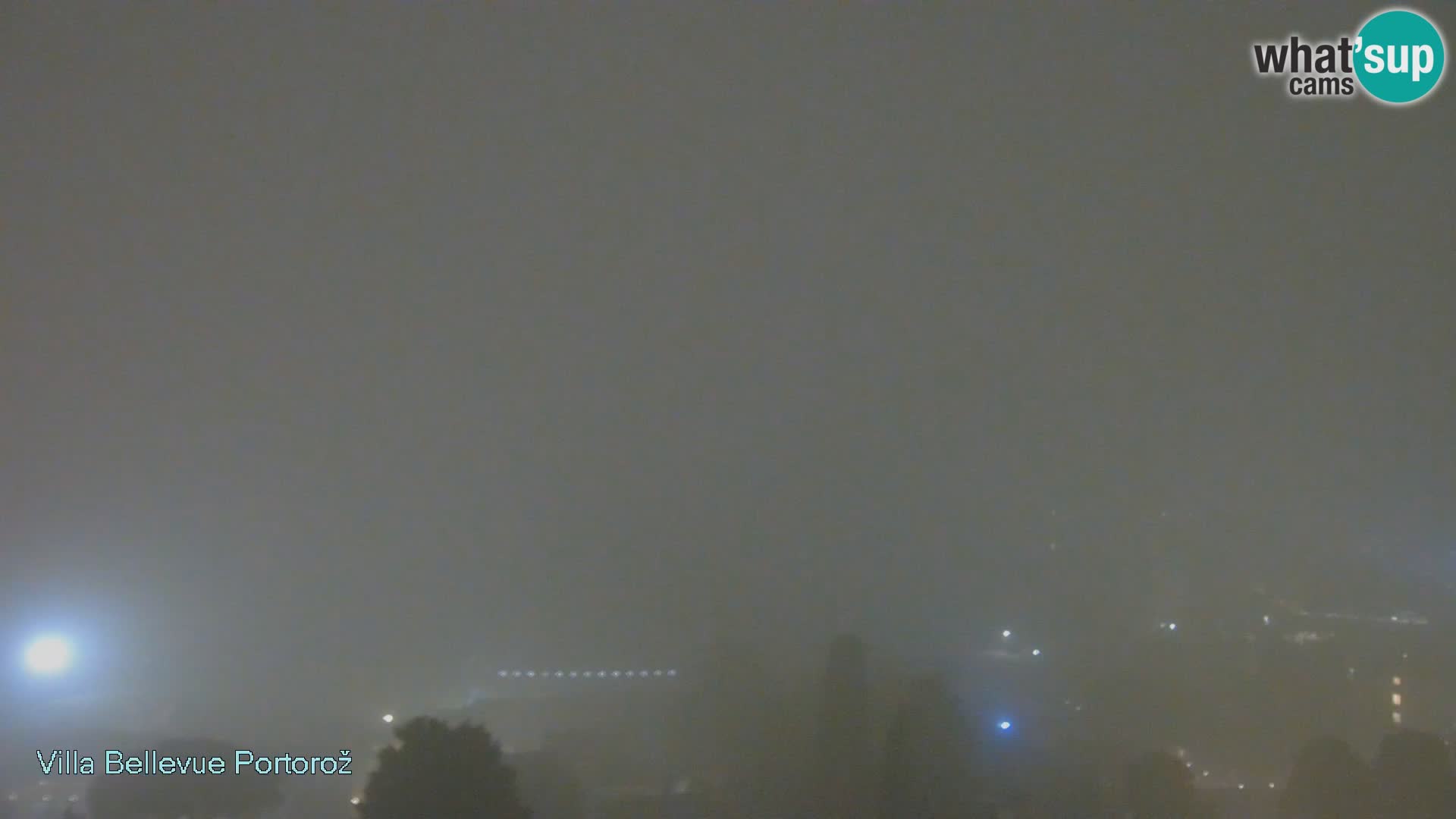 Portorož web kamera – pogled sa Villa Bellevue