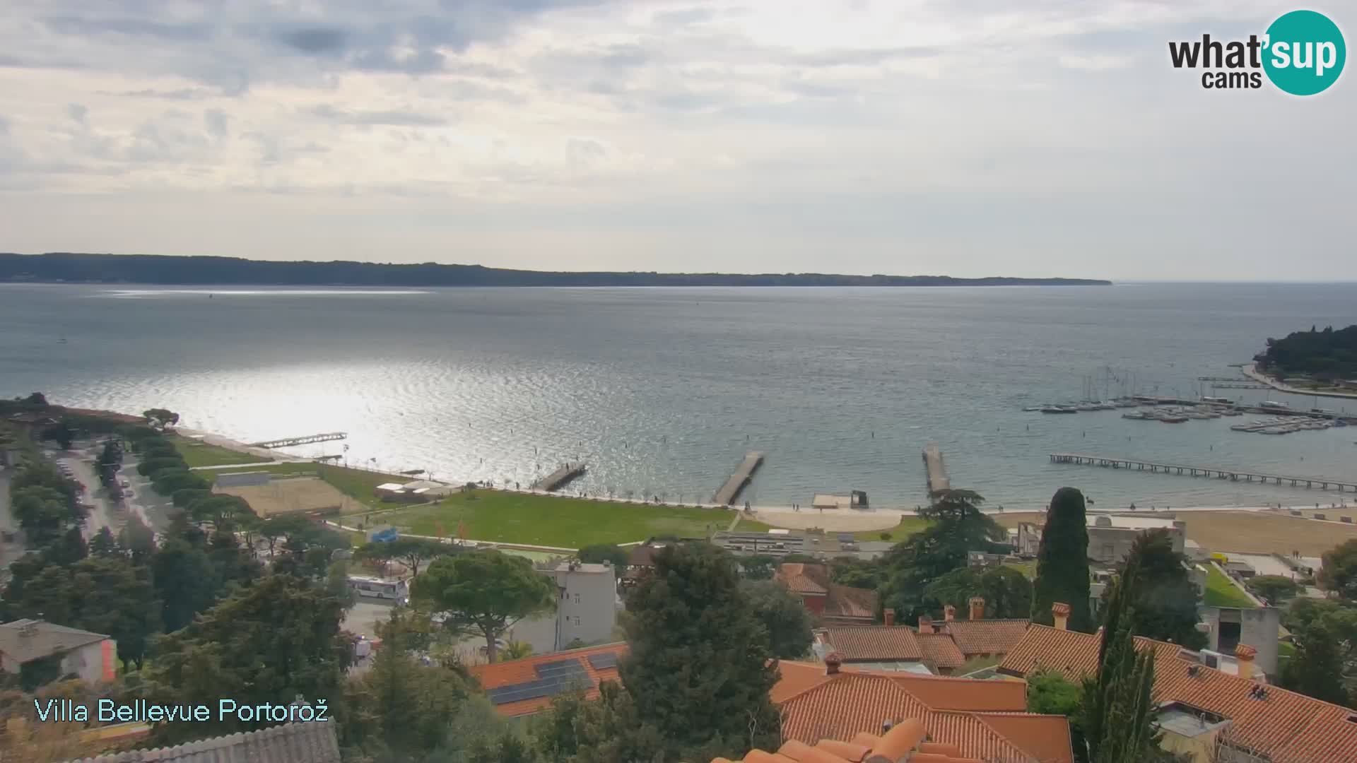 Live Cam Portorož – Panorama Villa Bellevue