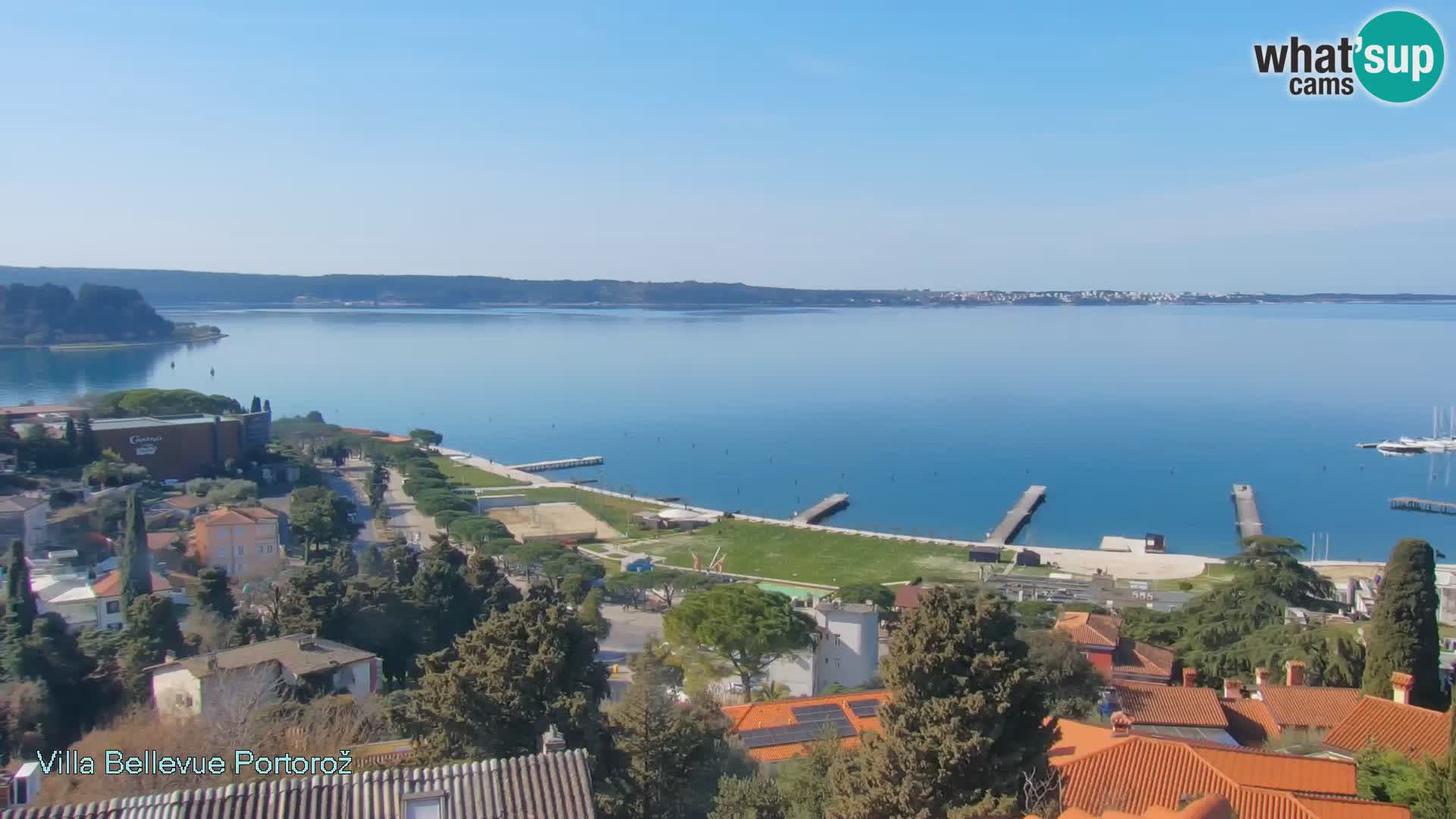 Live Cam Portorož – Panorama Villa Bellevue
