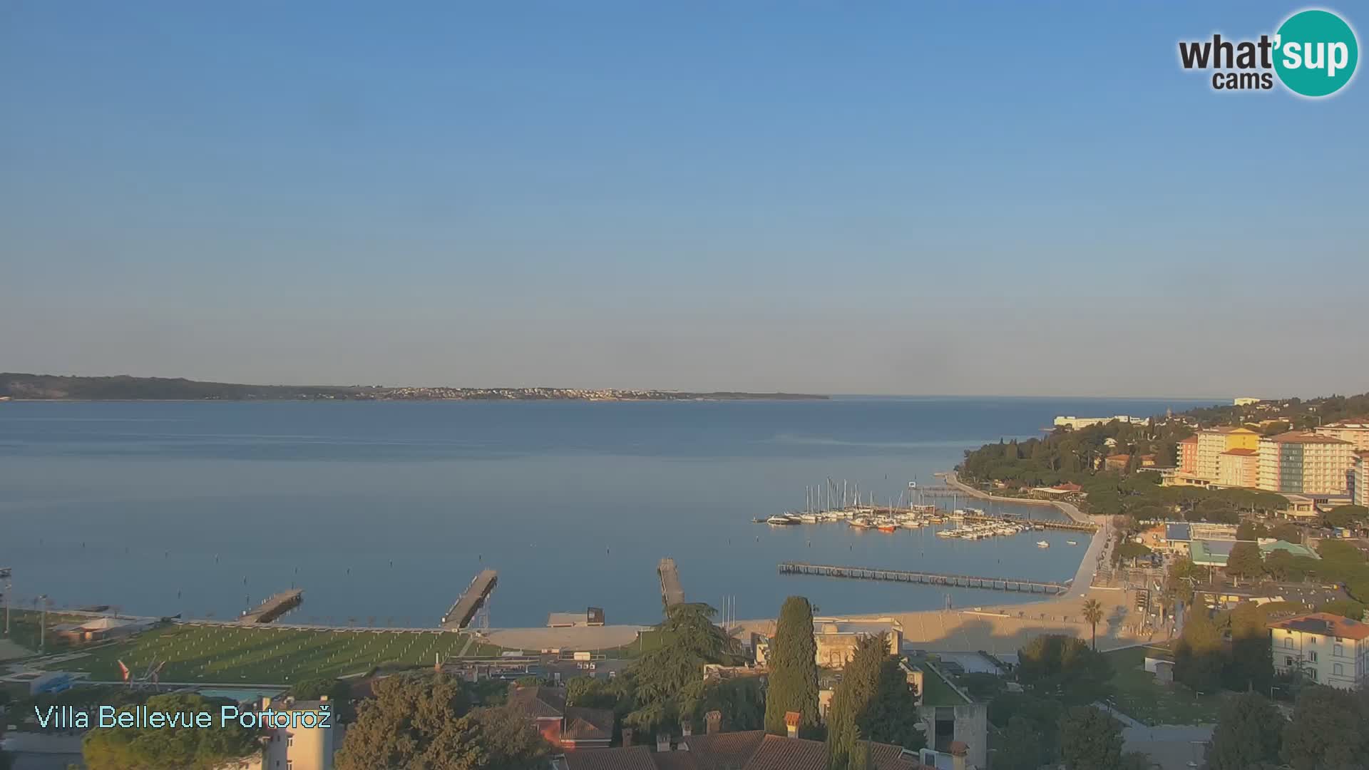 Live Cam Portorož – Panorama Villa Bellevue
