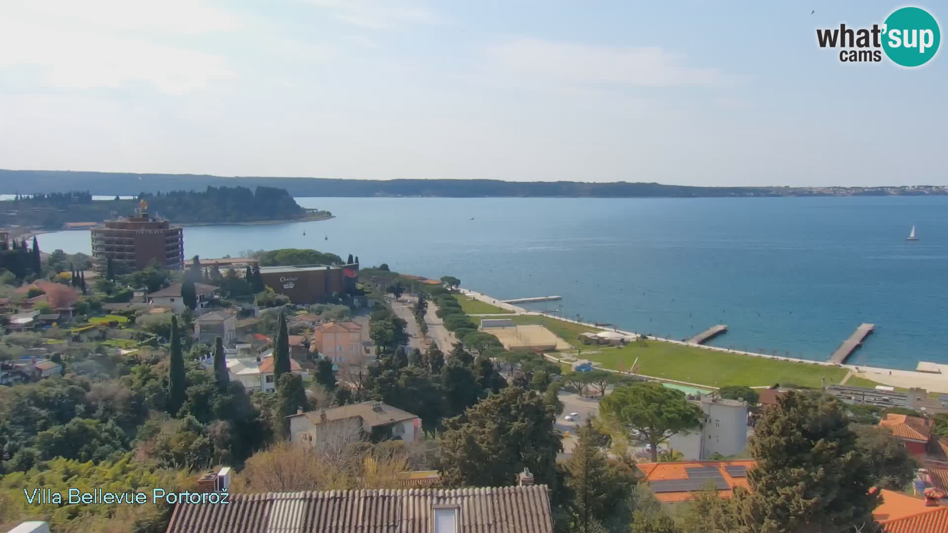 Webcam Portorož – Panorama Villa Bellevue