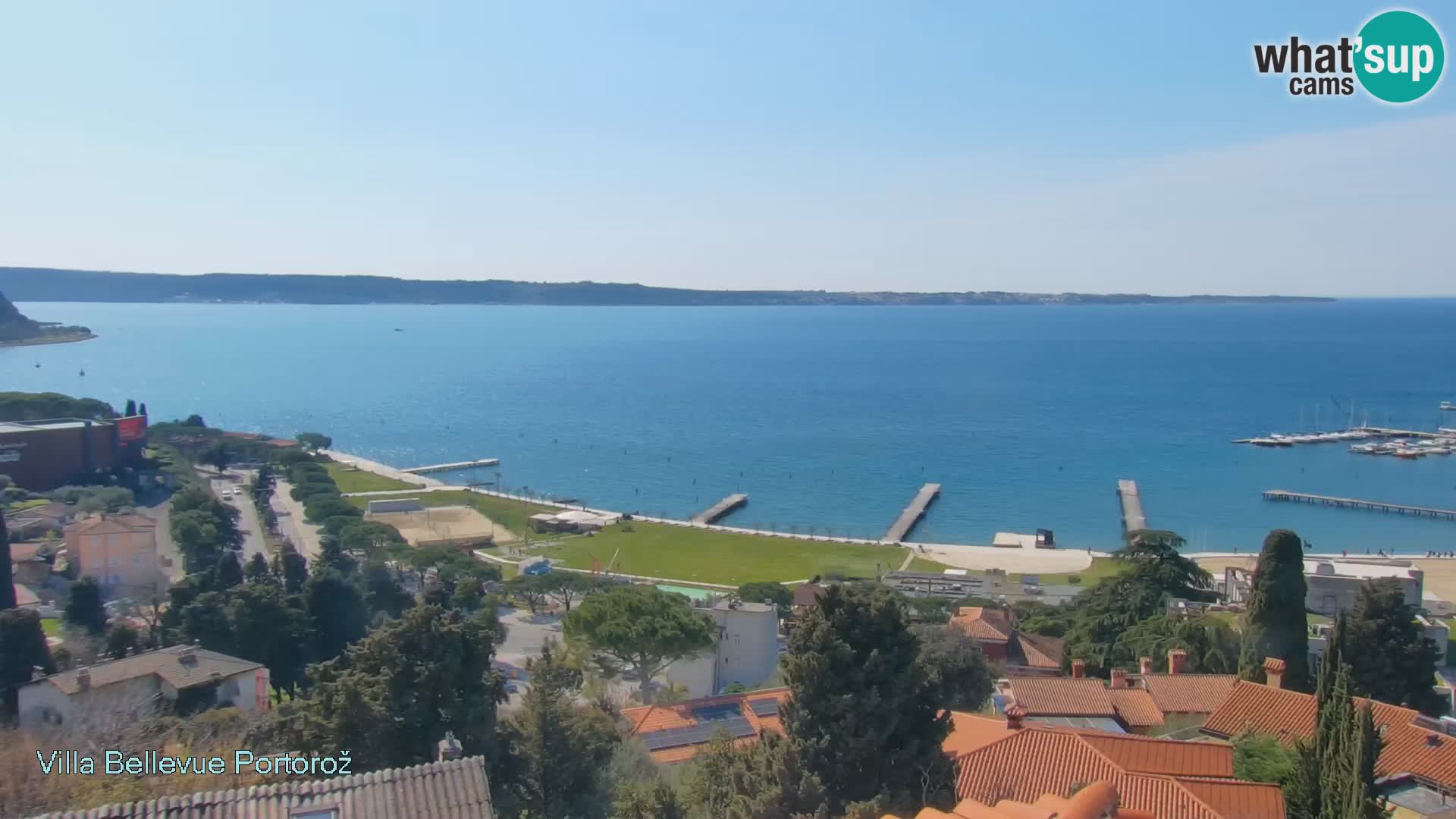 Live Cam Portorož – Panorama Villa Bellevue