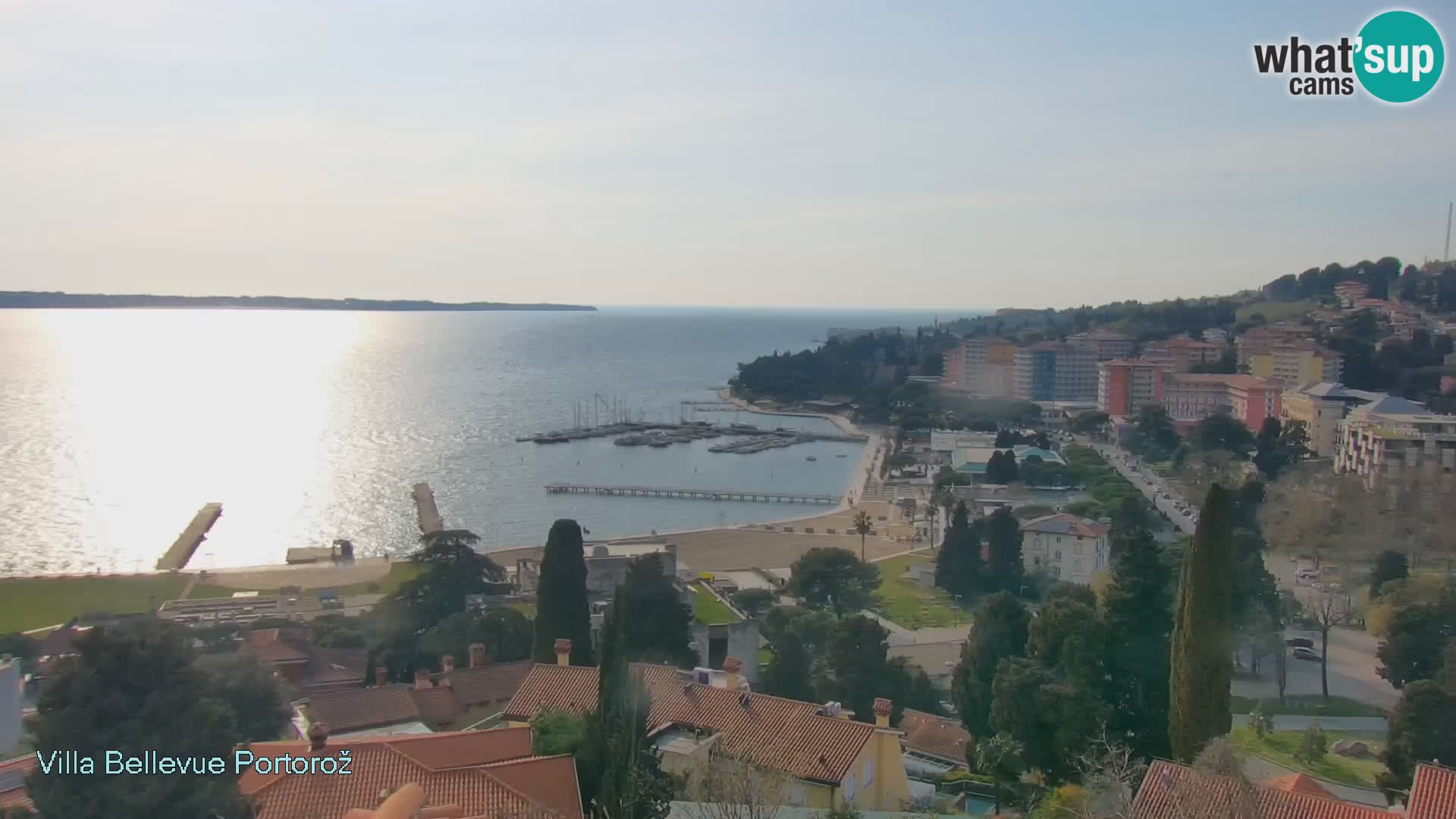 Live Cam Portorož – Panorama Villa Bellevue