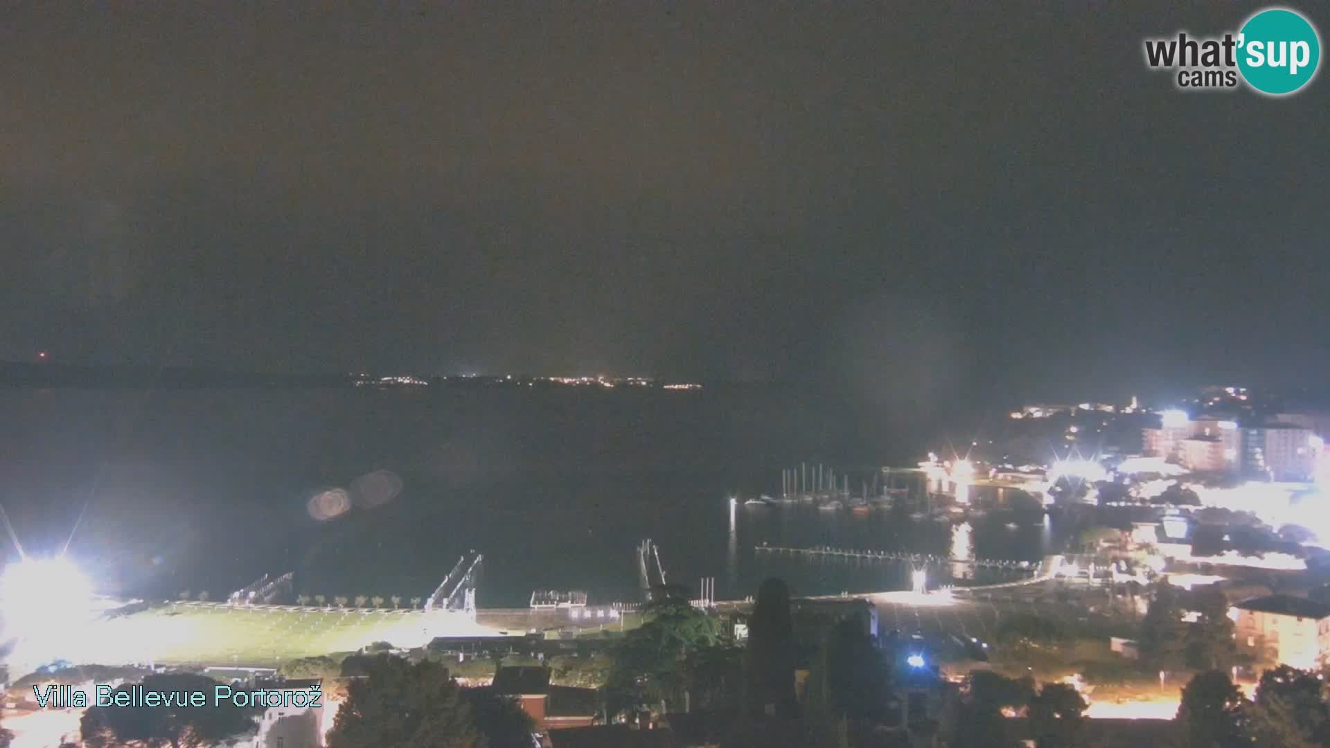 Panorama webcam Portorož – view from Villa Bellevue