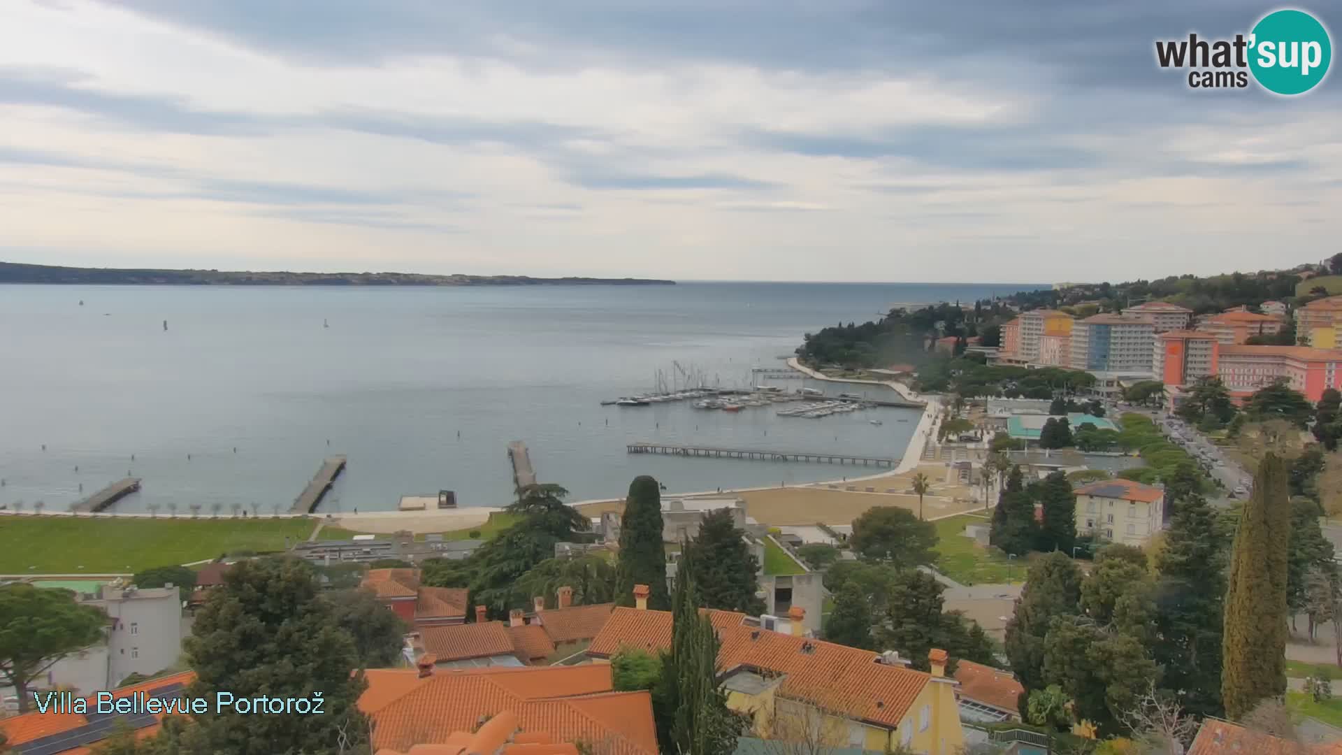 Live Cam Portorož – Panorama Villa Bellevue