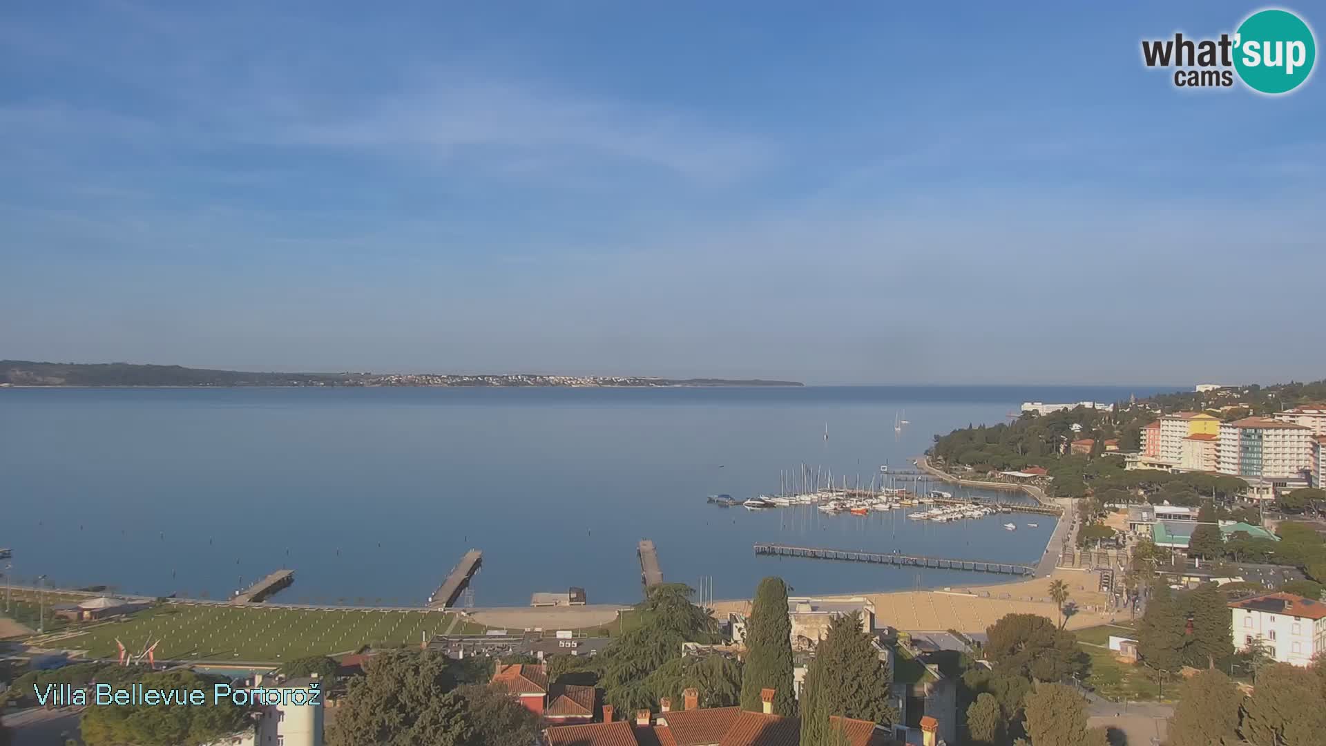 Live Cam Portorož – Panorama Villa Bellevue