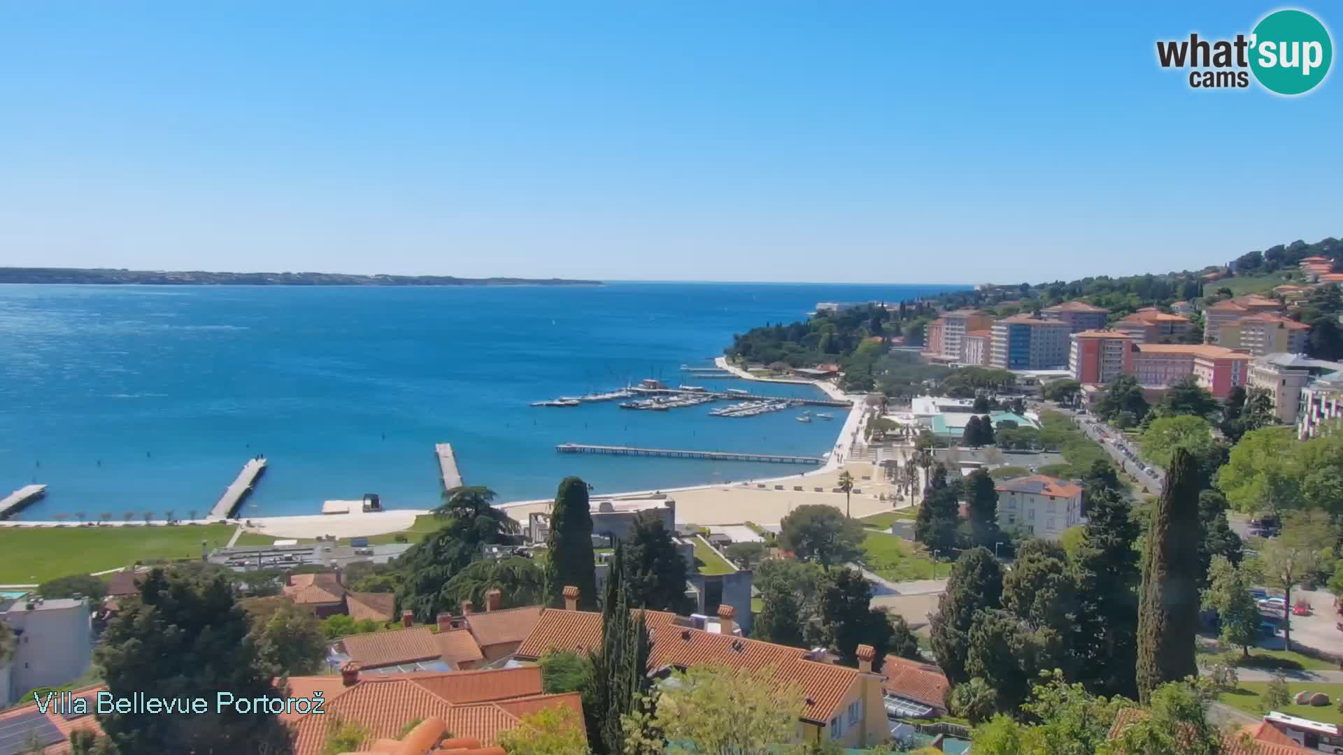 Live Cam Portorož – Panorama Villa Bellevue