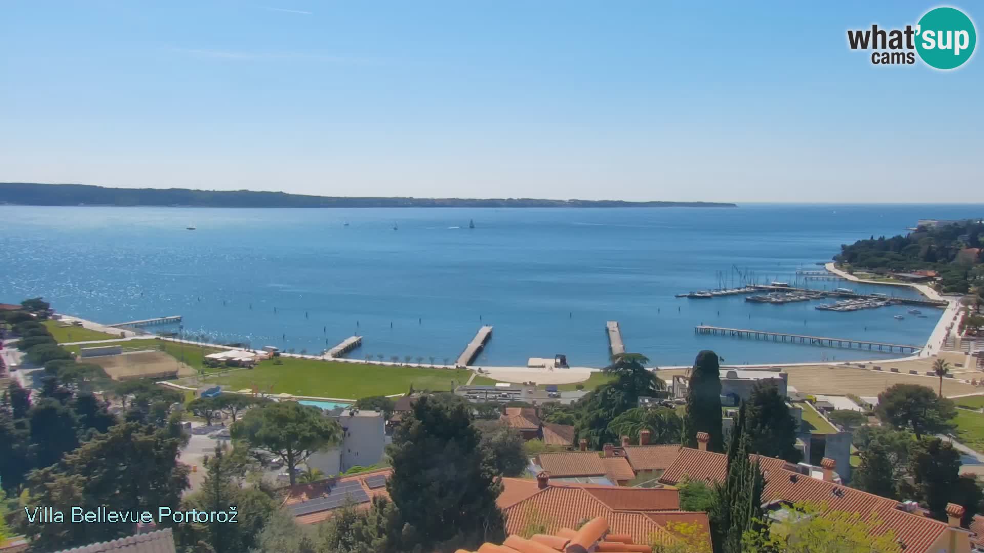 Live Cam Portorož – Panorama Villa Bellevue