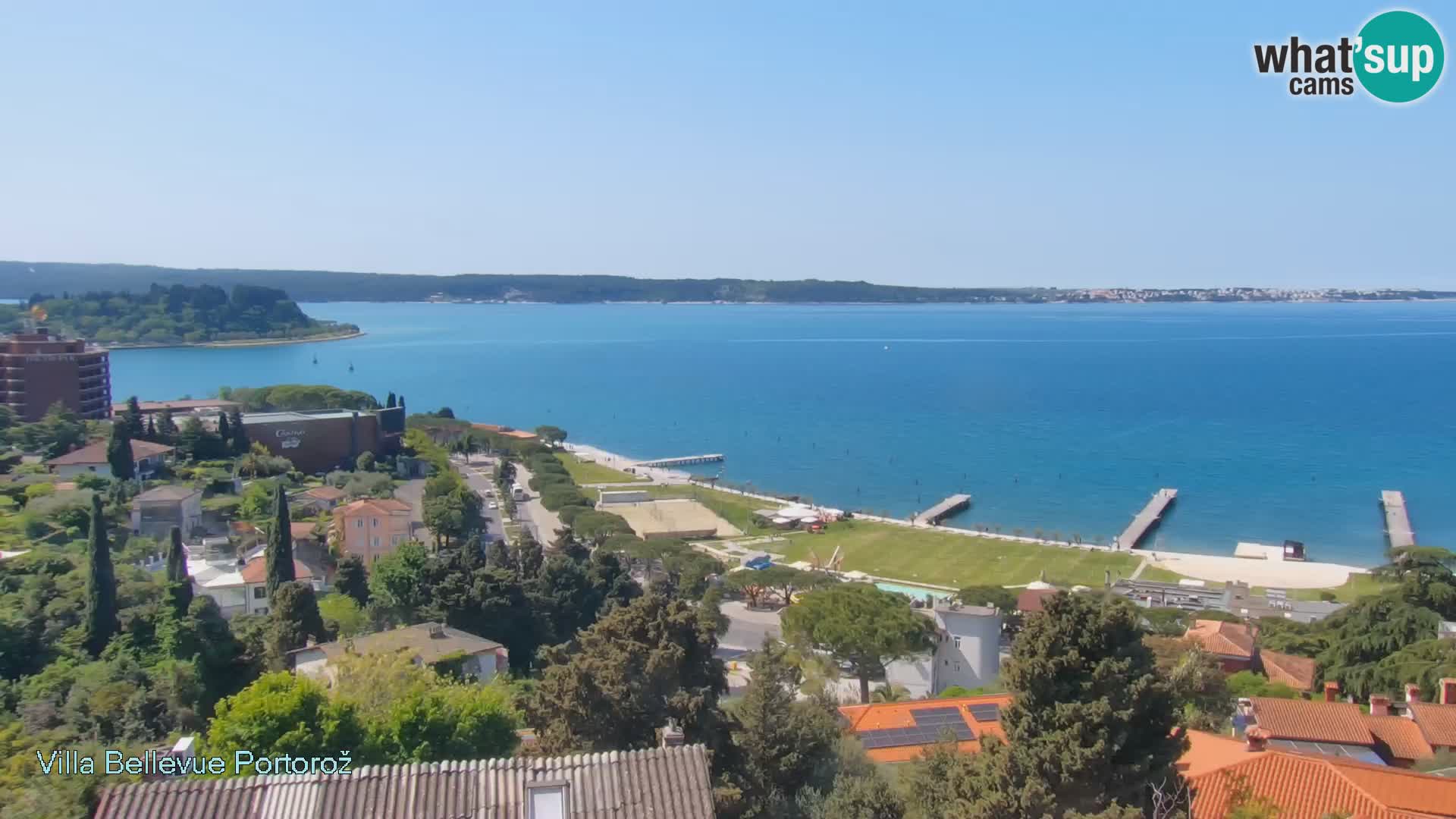 Live Cam Portorož – Panorama Villa Bellevue