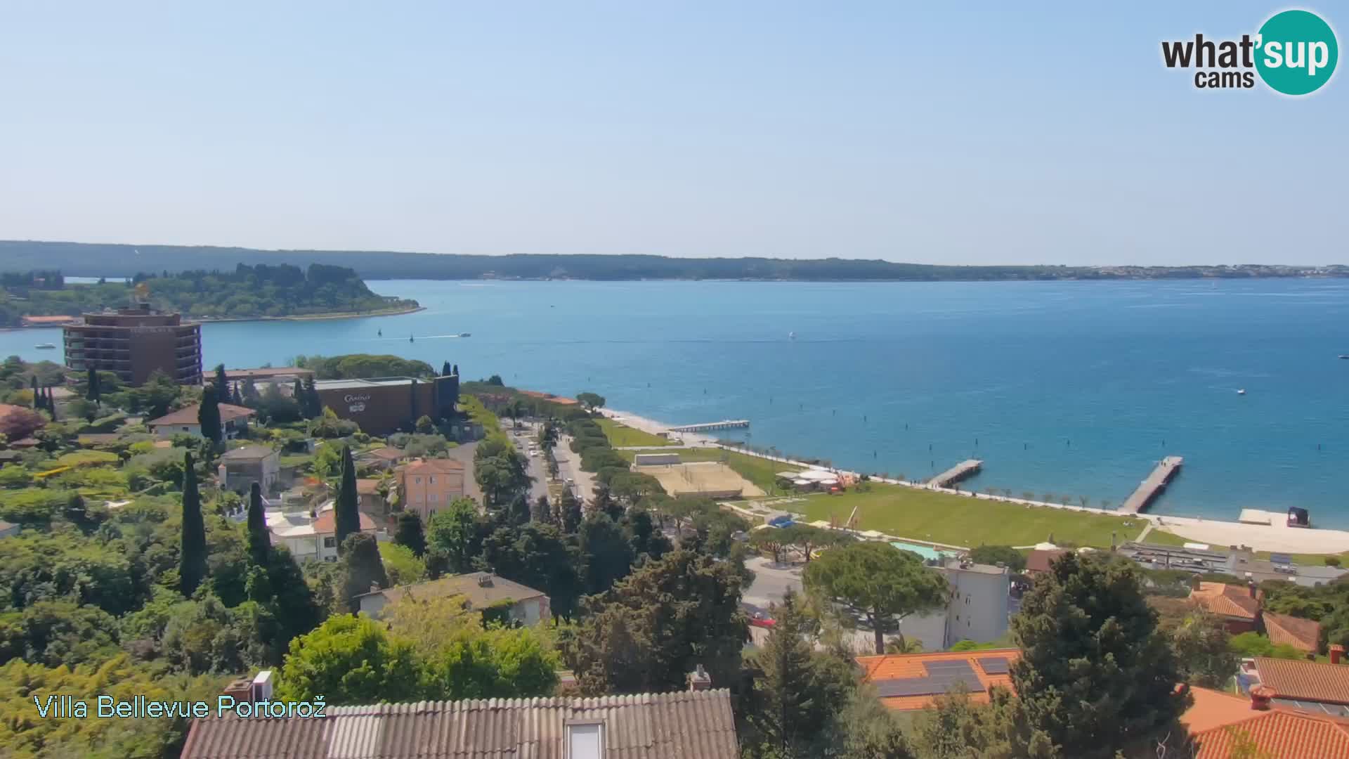 Live Cam Portorož – Panorama Villa Bellevue
