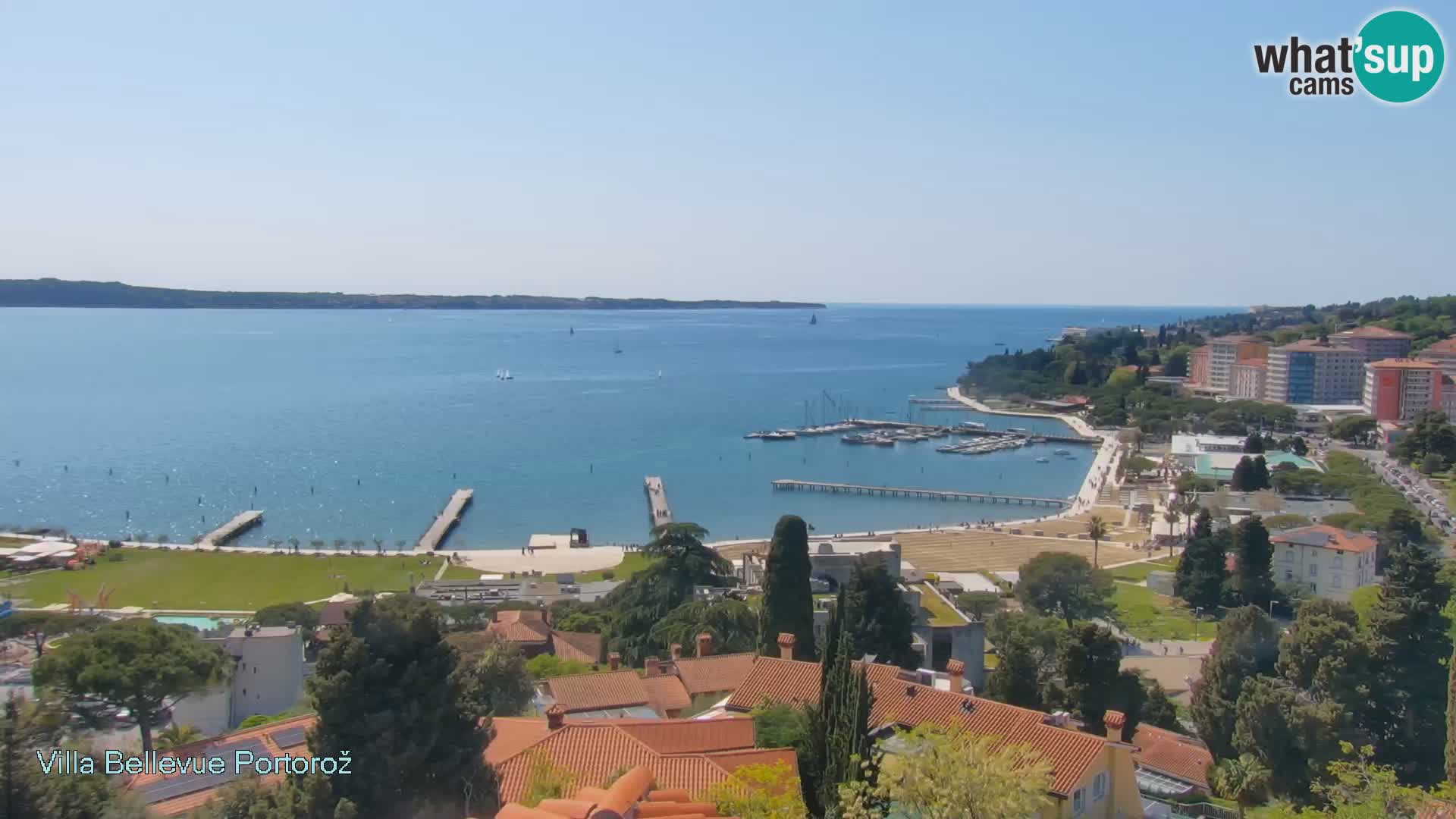 Live Cam Portorož – Panorama Villa Bellevue