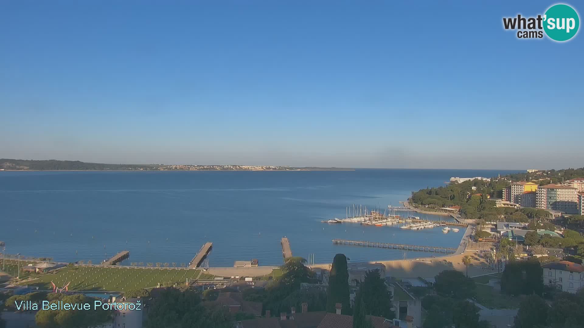 Live Cam Portorož – Panorama Villa Bellevue