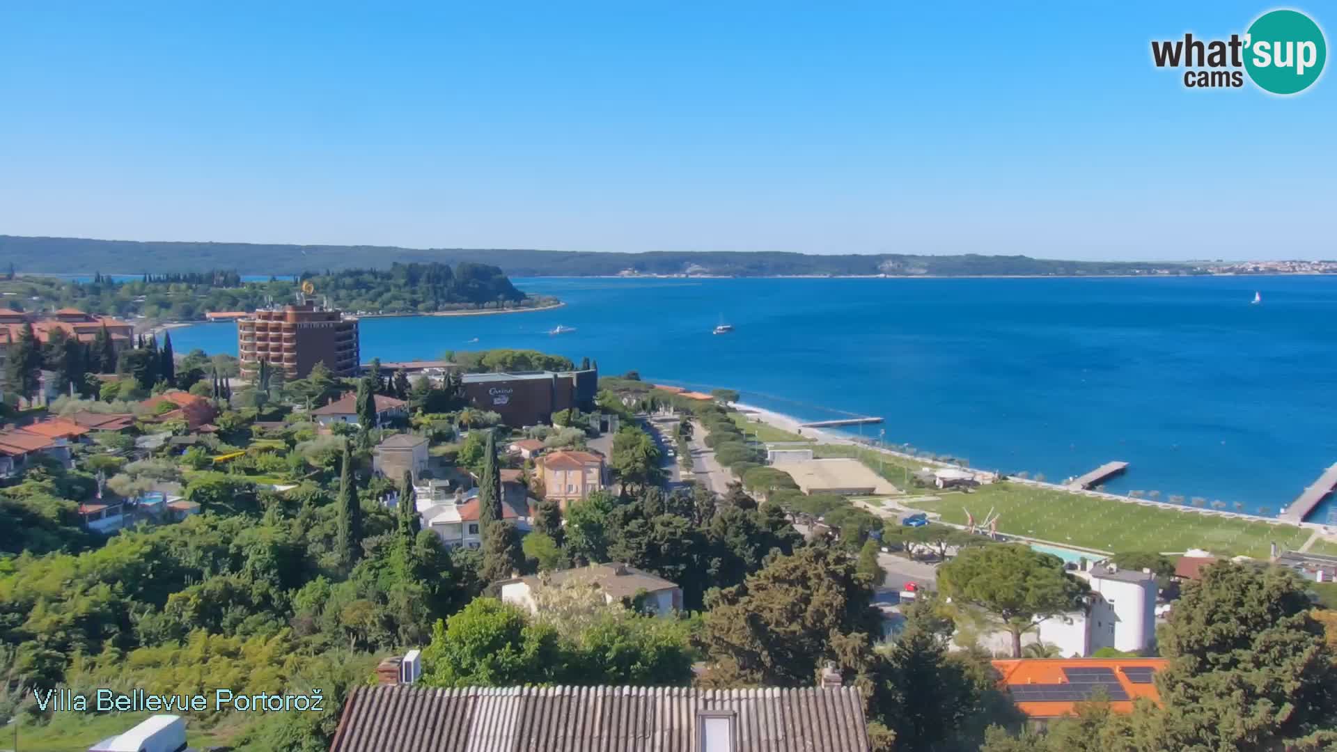 Live Cam Portorož – Panorama Villa Bellevue