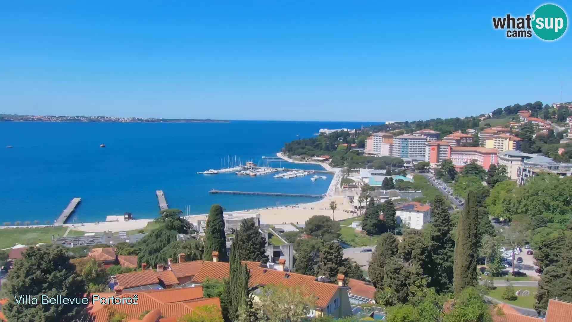 Live Cam Portorož – Panorama Villa Bellevue