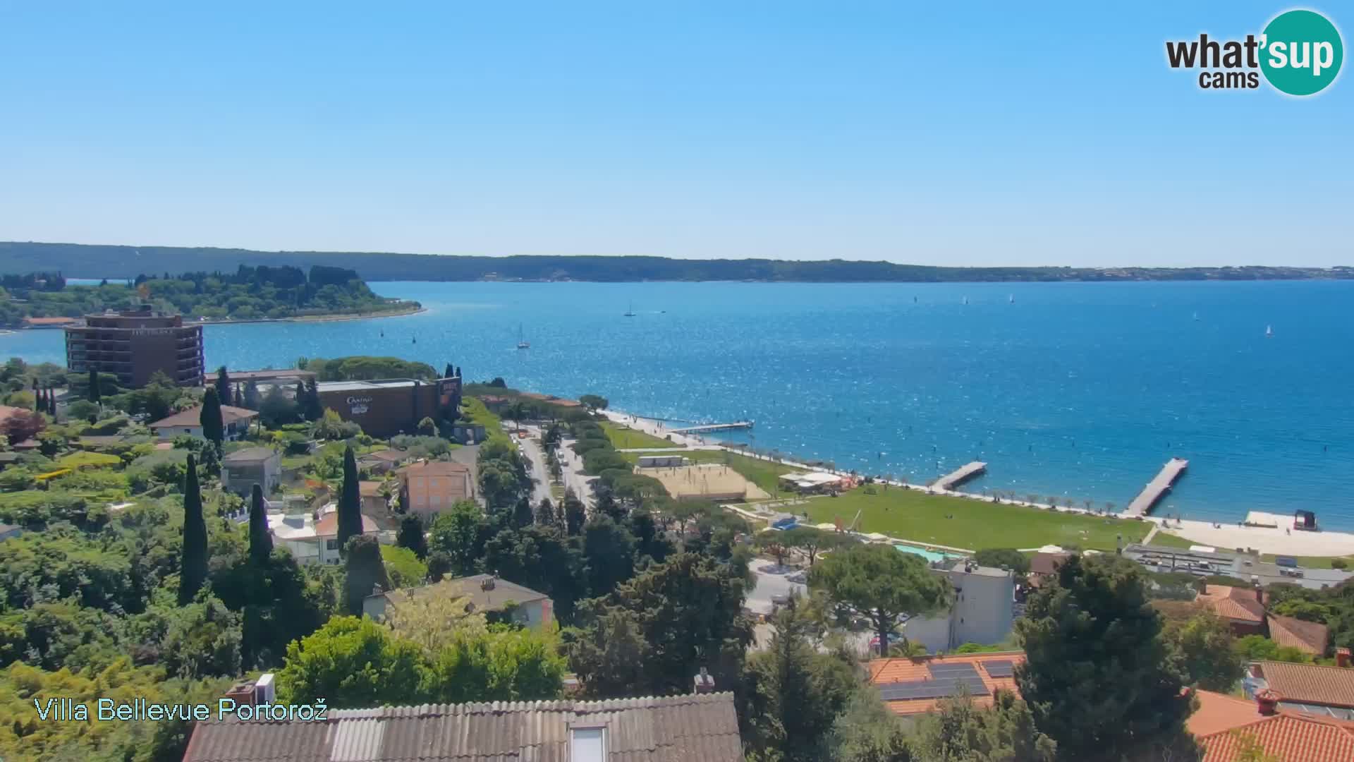 Live Cam Portorož – Panorama Villa Bellevue