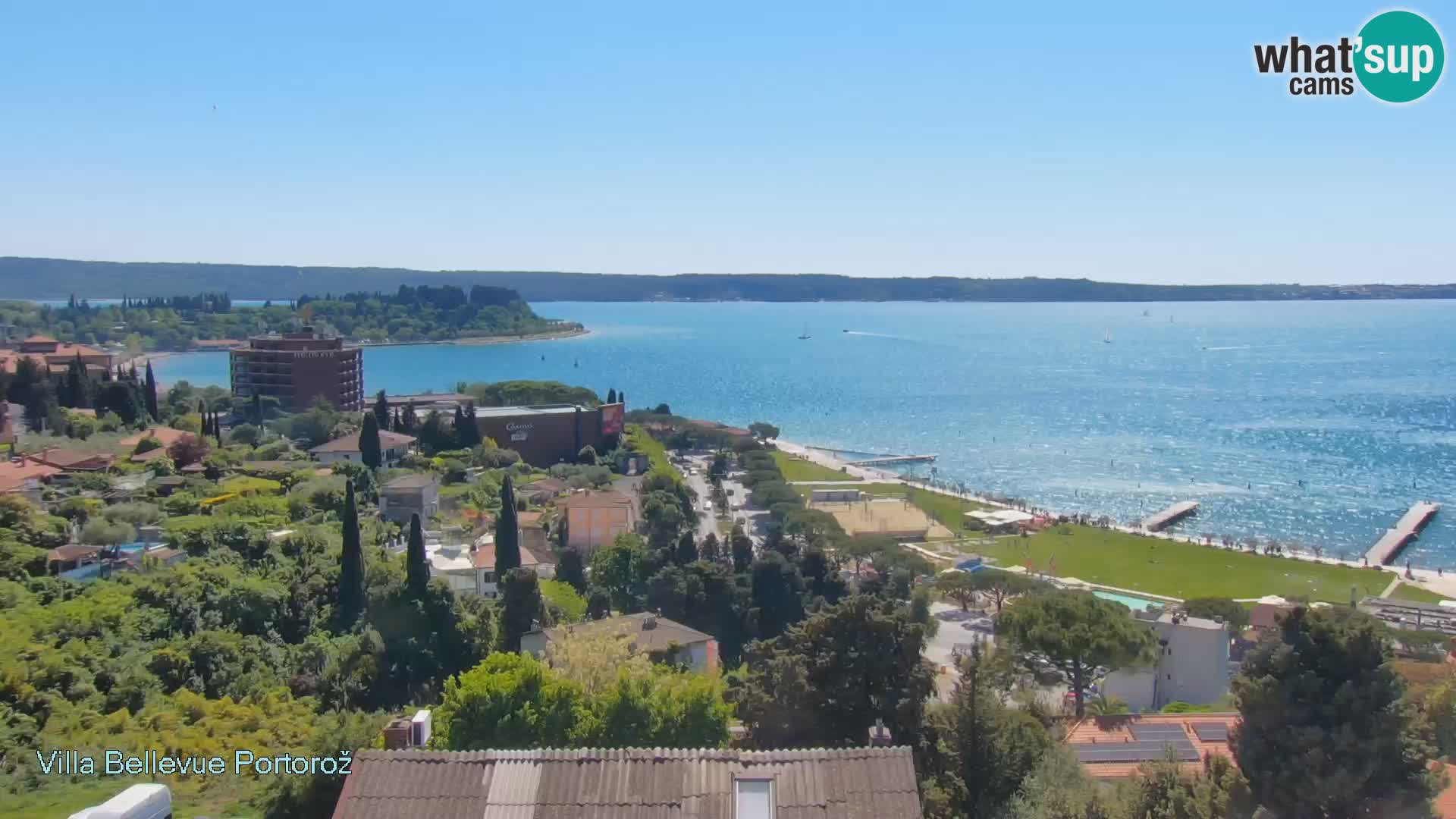 Live Cam Portorož – Panorama Villa Bellevue