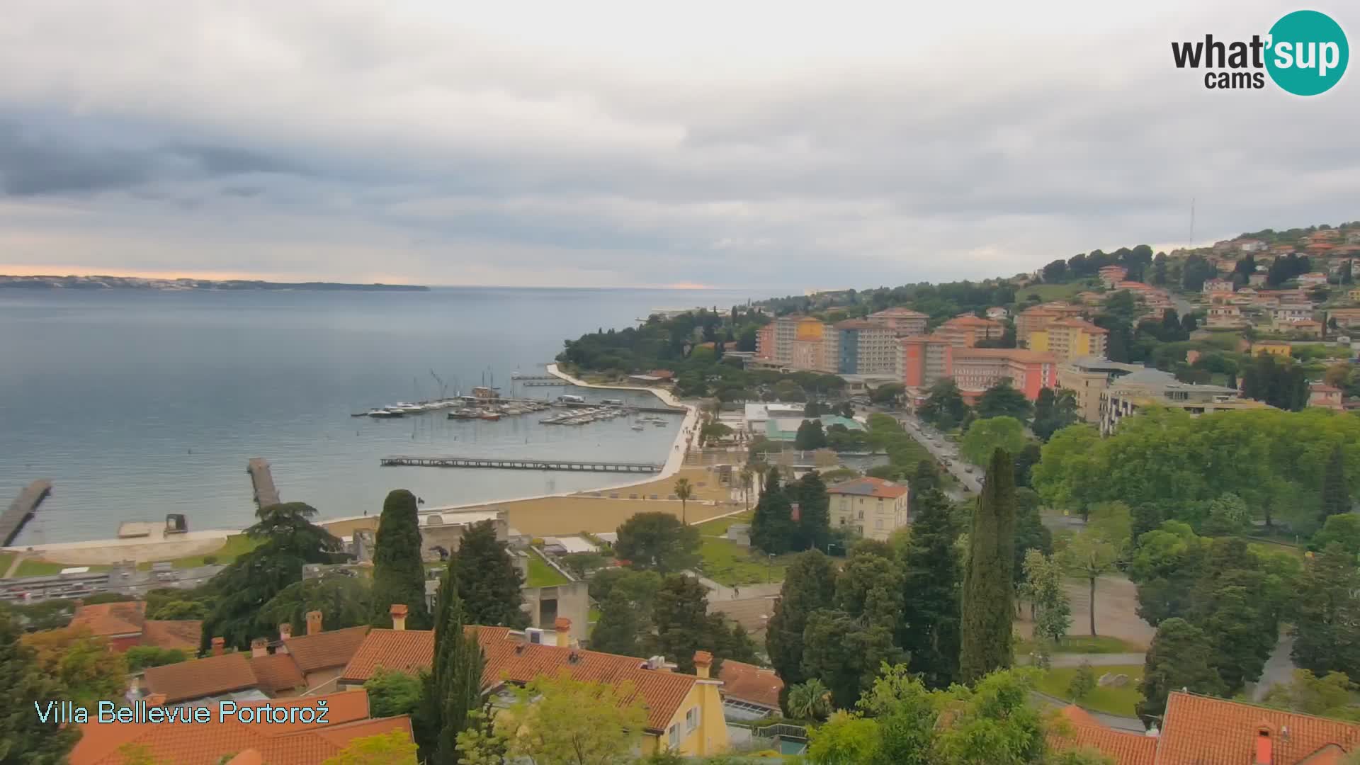 Live Cam Portorož – Panorama Villa Bellevue