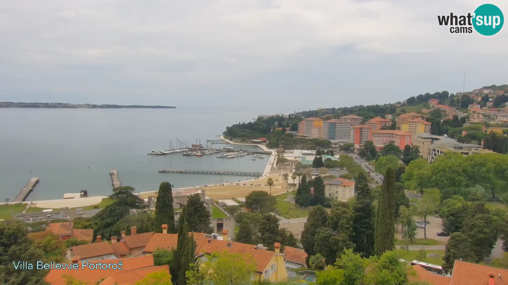 Live Cam Portorož – Panorama Villa Bellevue