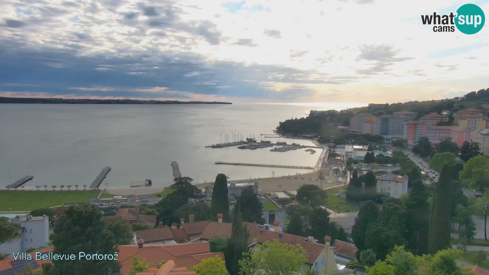 Live Cam Portorož – Panorama Villa Bellevue