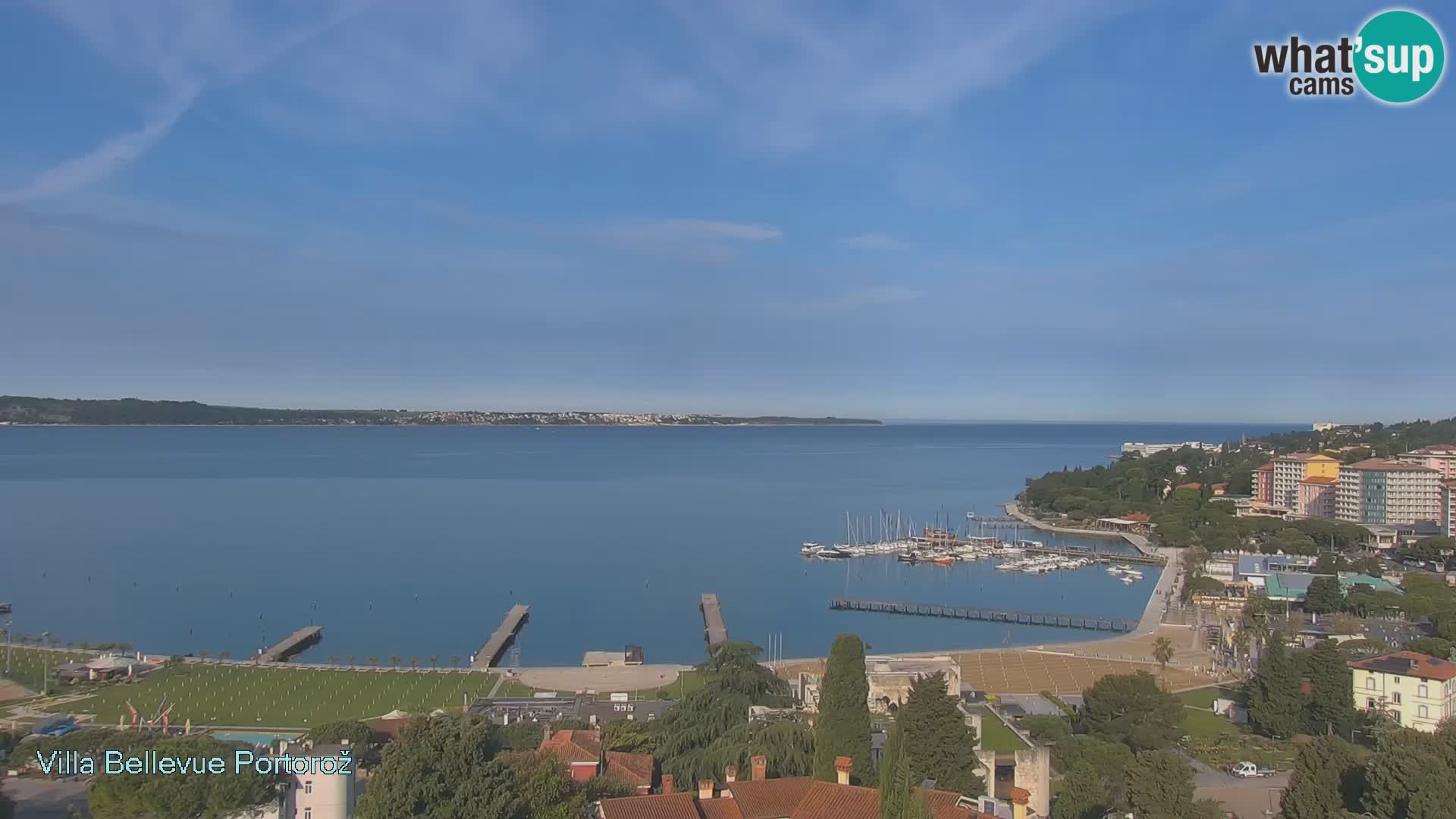 Live Cam Portorož – Panorama Villa Bellevue