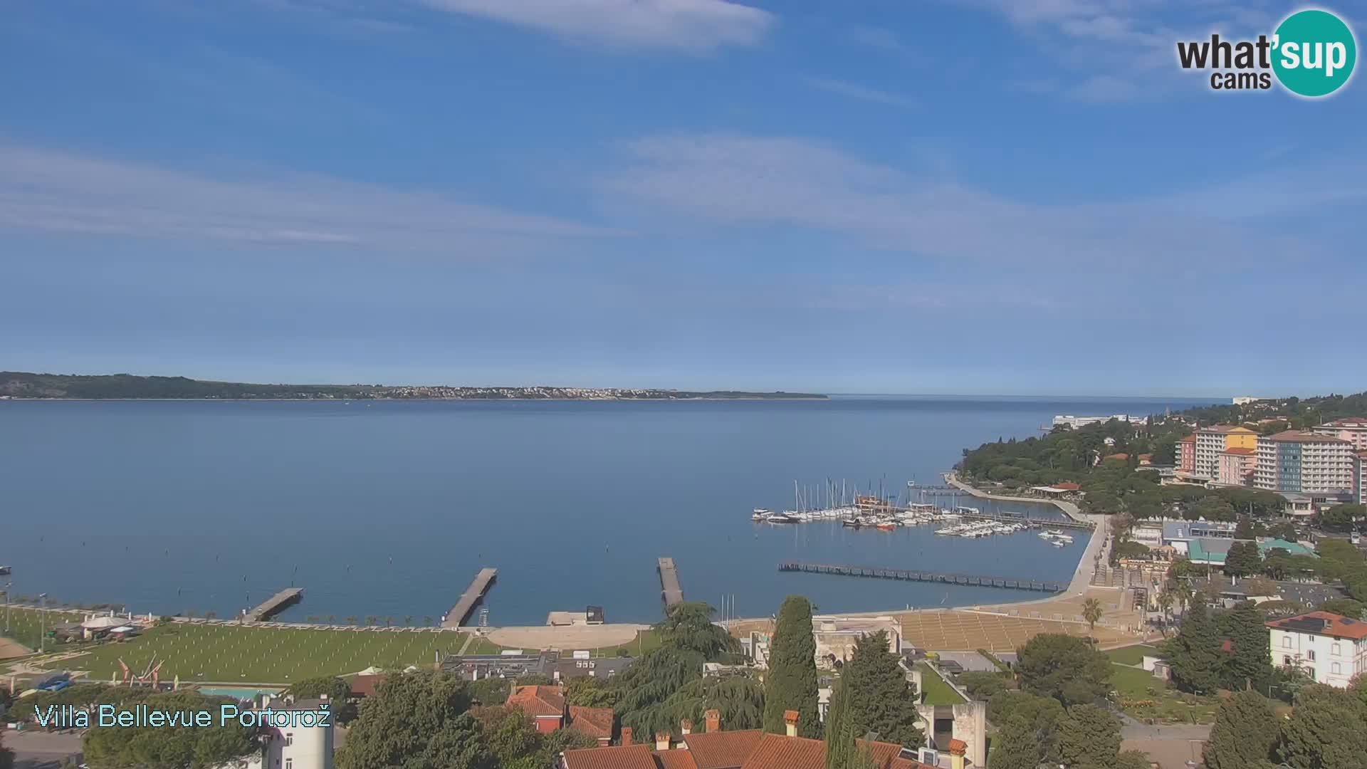 Live Cam Portorož – Panorama Villa Bellevue