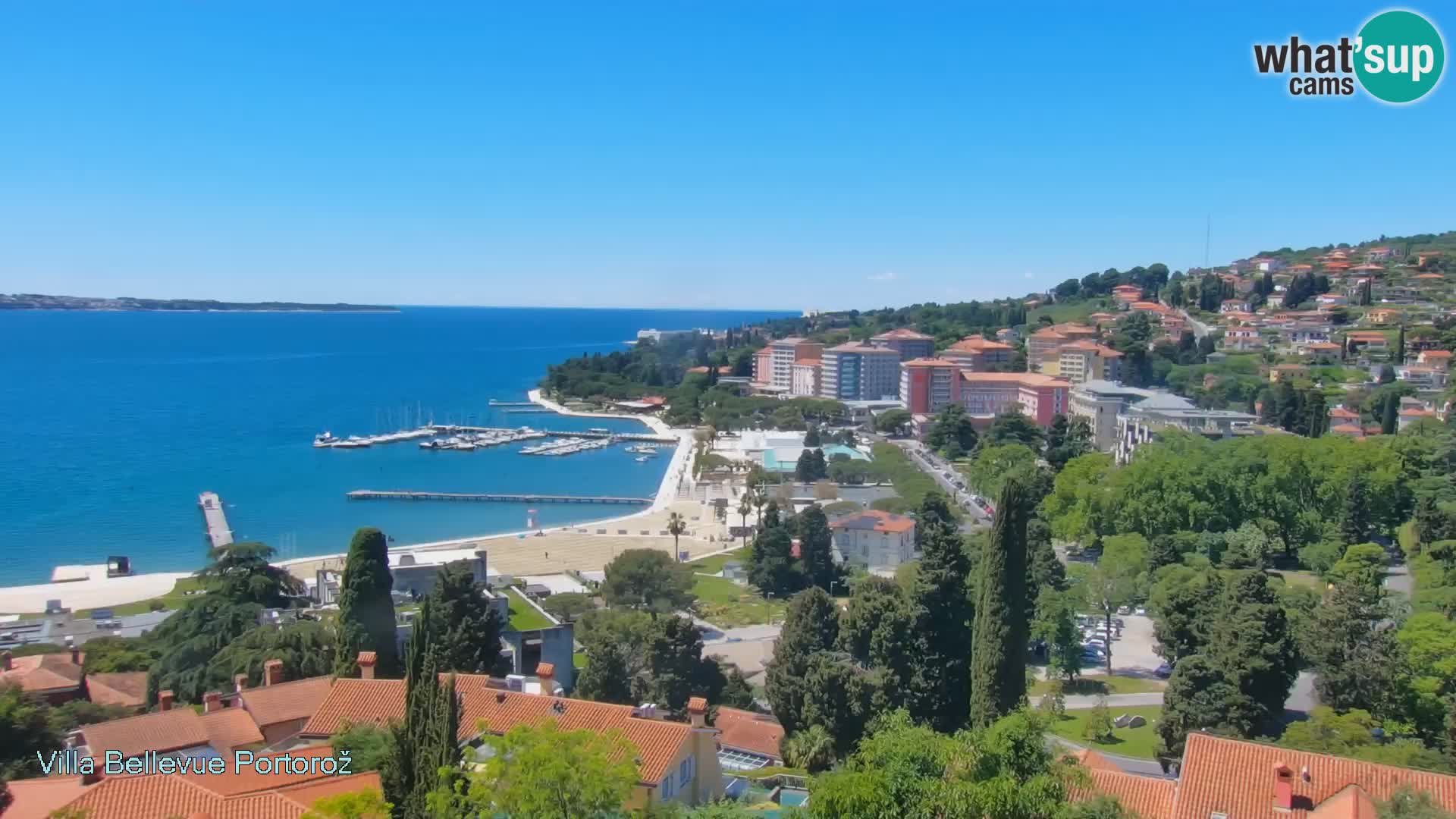 Live Cam Portorož – Panorama Villa Bellevue