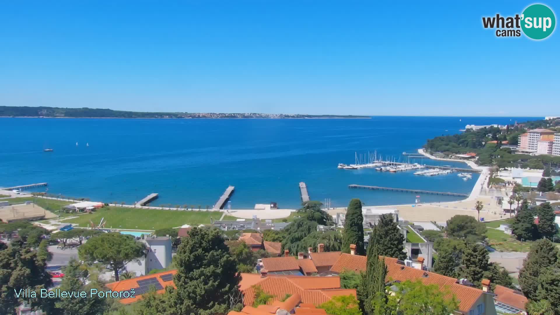 Live Cam Portorož – Panorama Villa Bellevue