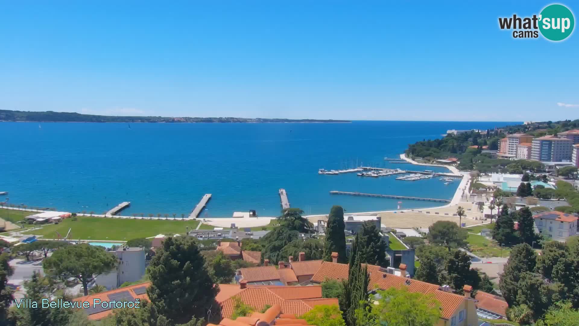 Live Cam Portorož – Panorama Villa Bellevue