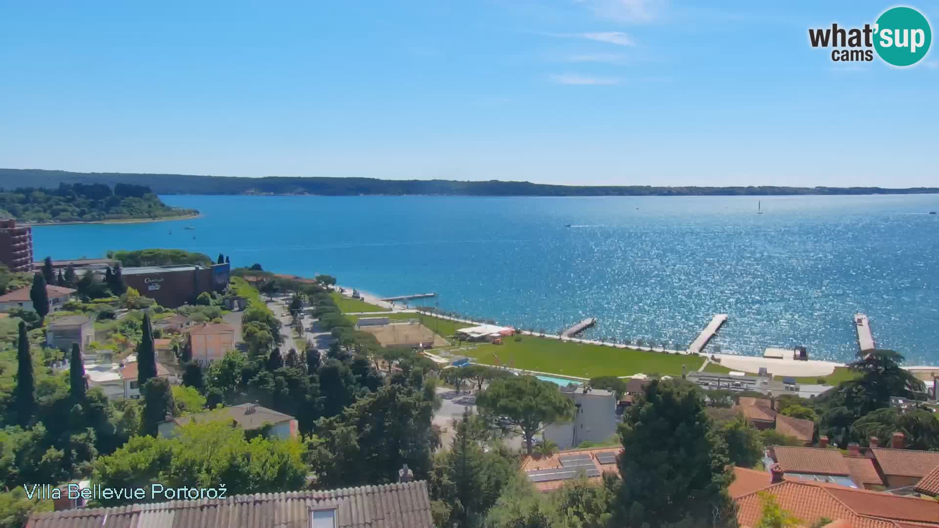 Webcam Portorož – Panorama Villa Bellevue