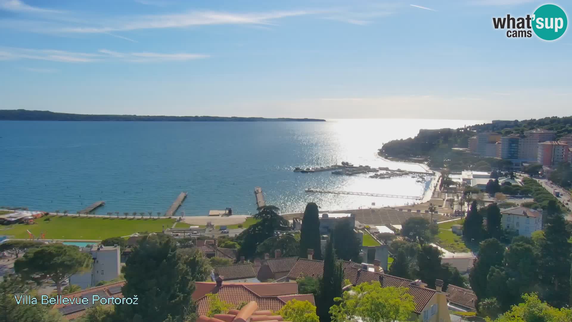 Live Cam Portorož – Panorama Villa Bellevue