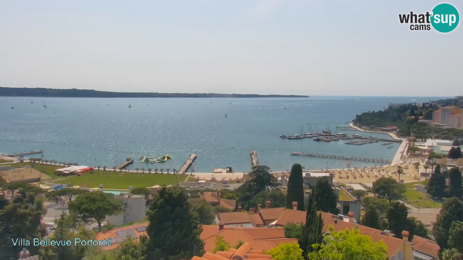 Live Cam Portorož – Panorama Villa Bellevue